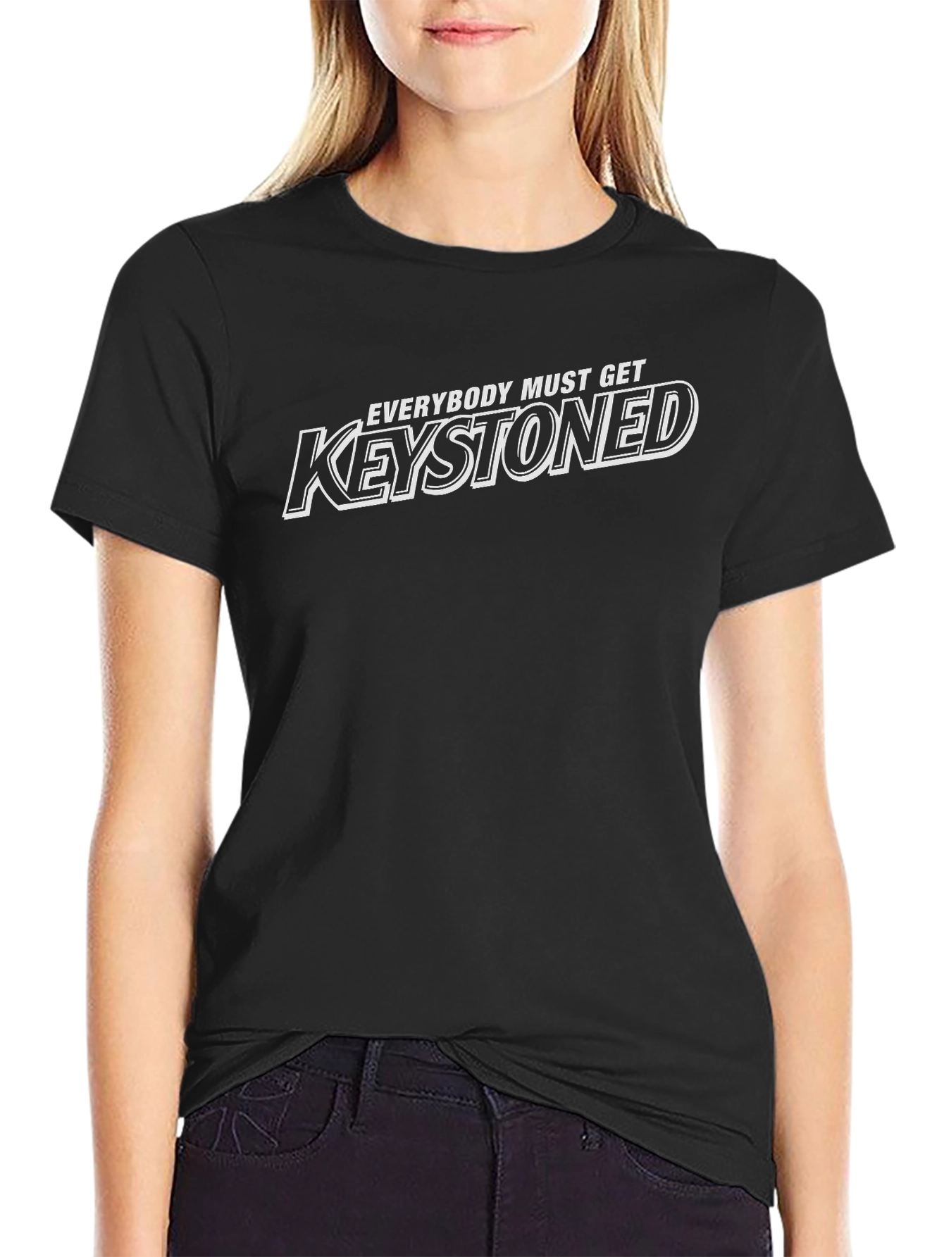 Everybody Must Get Keystoned Black T-Shirt