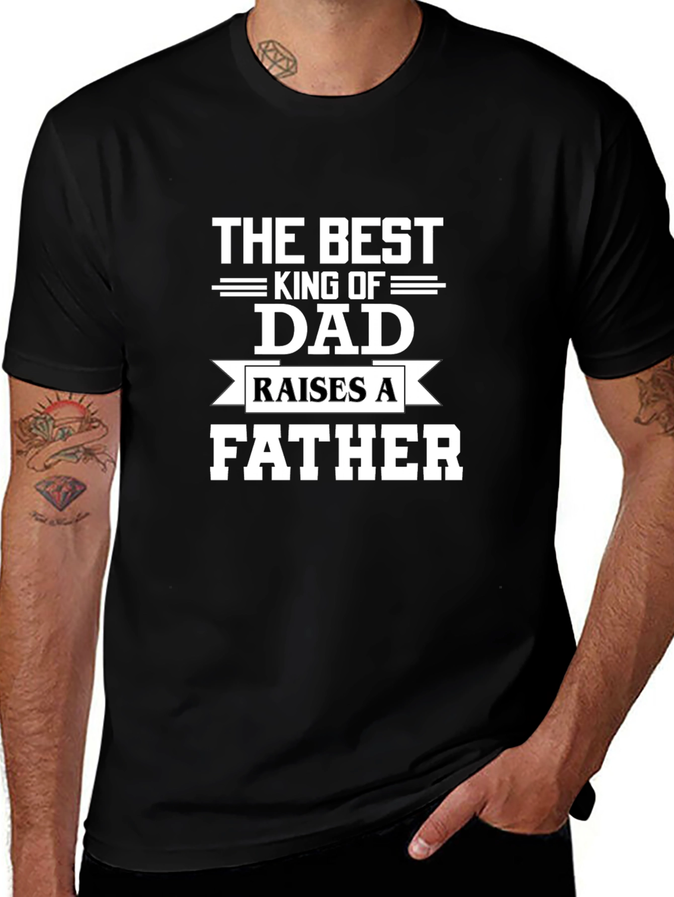Best King of Dad Fathers Day T-Shirt
