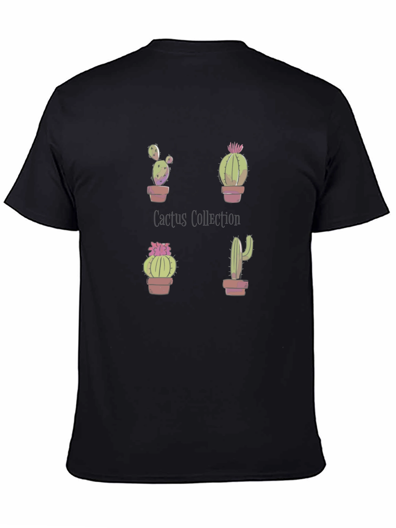 Cactus Collection T-Shirt - Unique Plant Lovers Tee