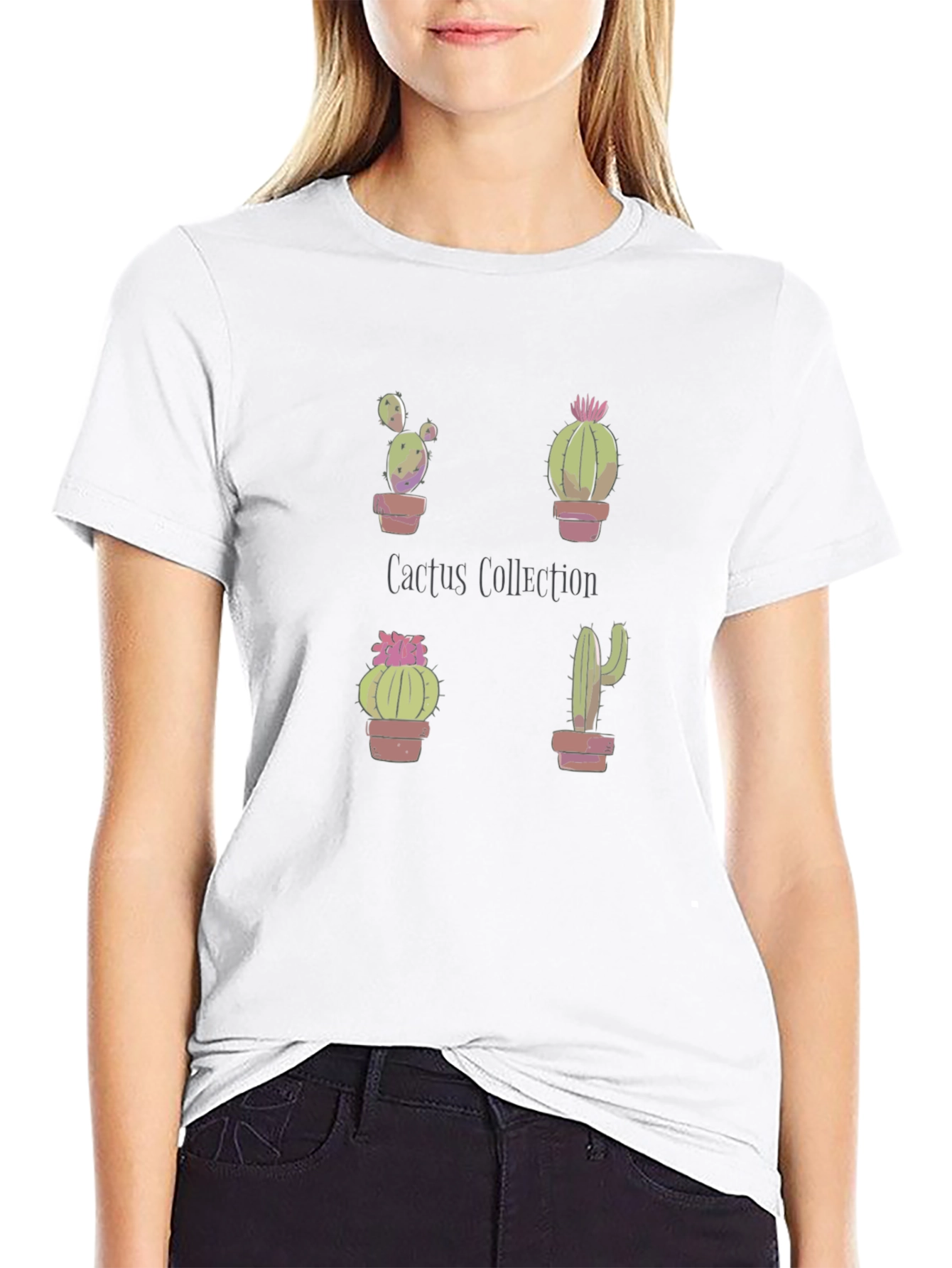 Cactus Collection T-Shirt - Unique Plant Lovers Tee