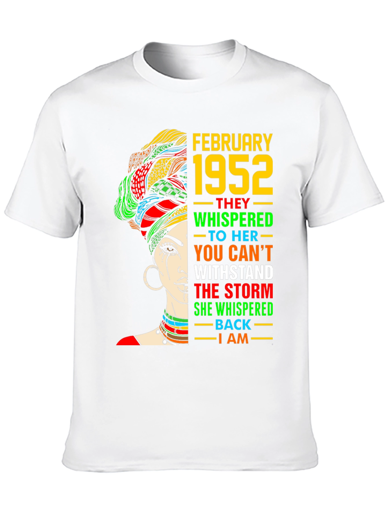 February 1952 T-Shirt - Black History Month