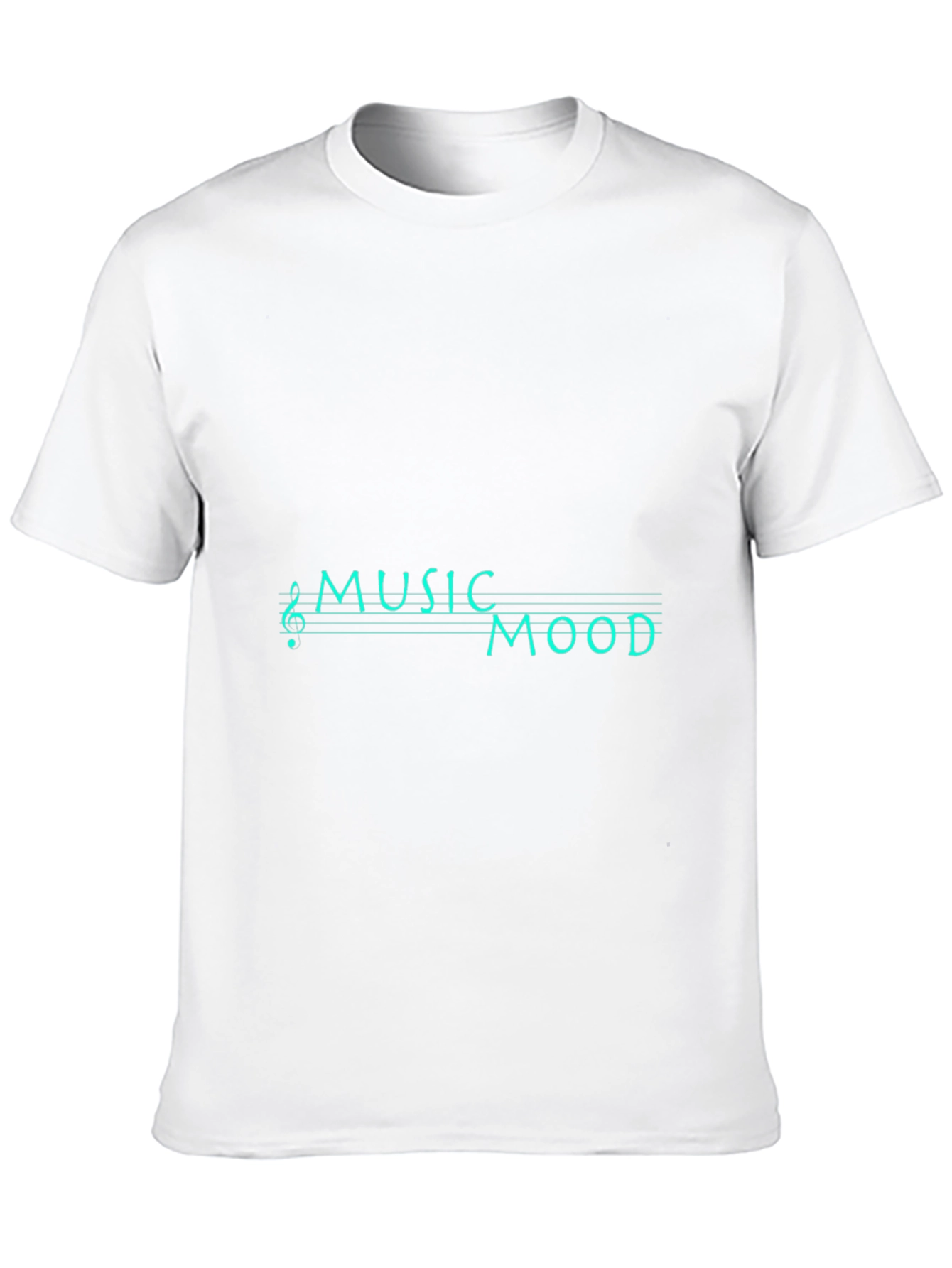 Music Mood Graphic Black T-Shirt