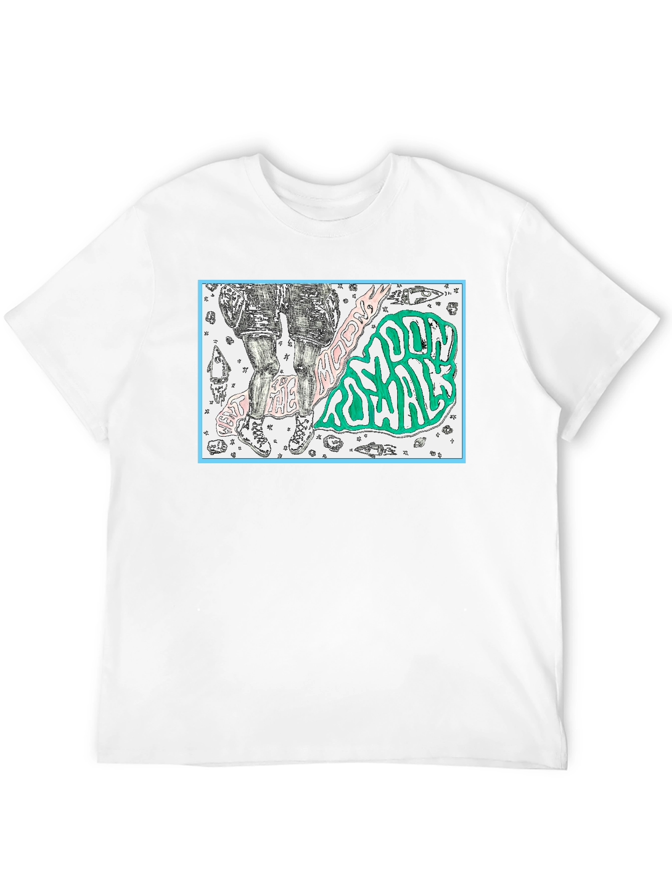 Beat the Moon Youth Royale Black Graphic T-Shirt