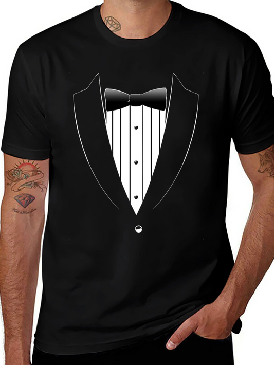 Tuxedo T-Shirt - Novelty Graphic Tee