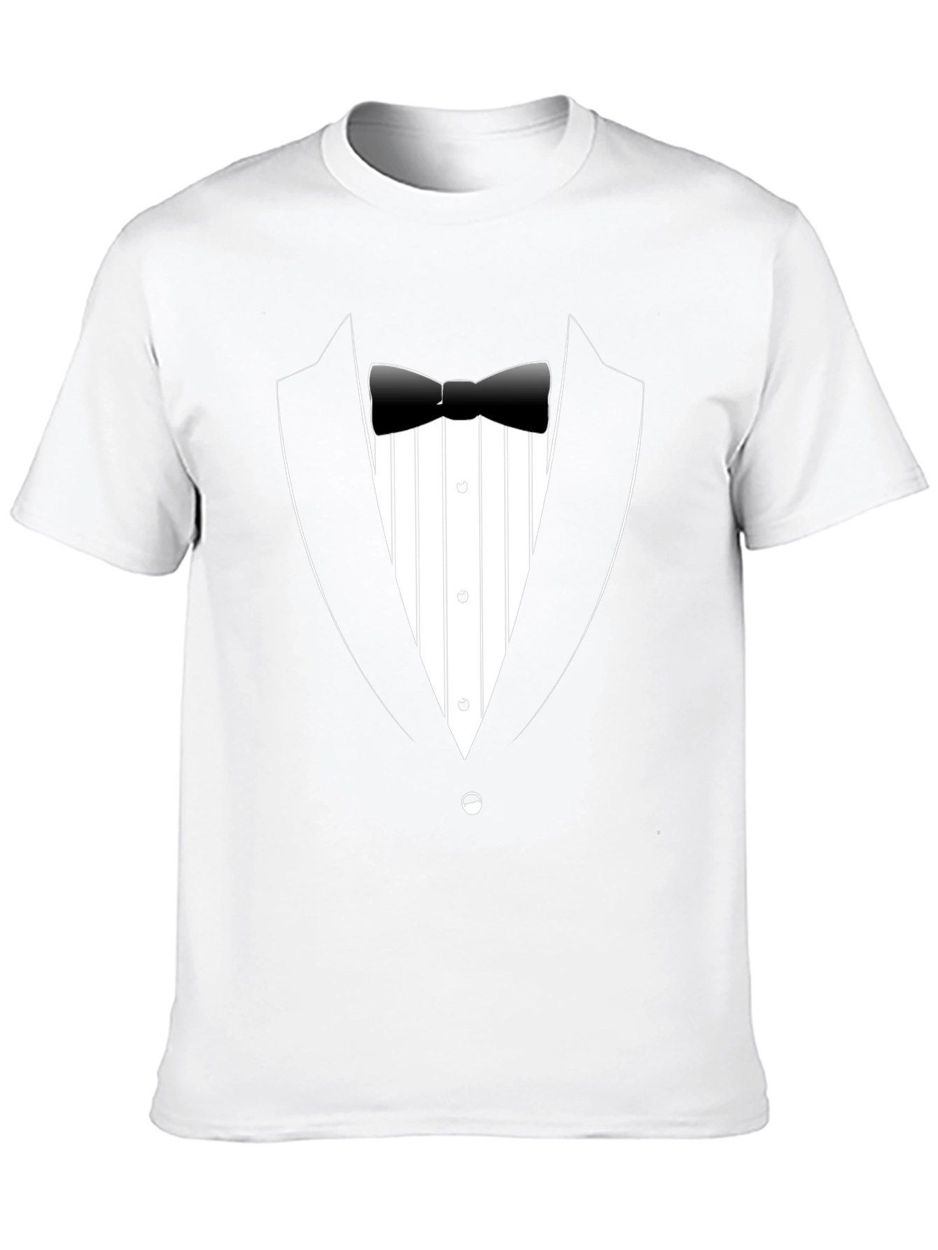 Tuxedo T-Shirt - Novelty Graphic Tee