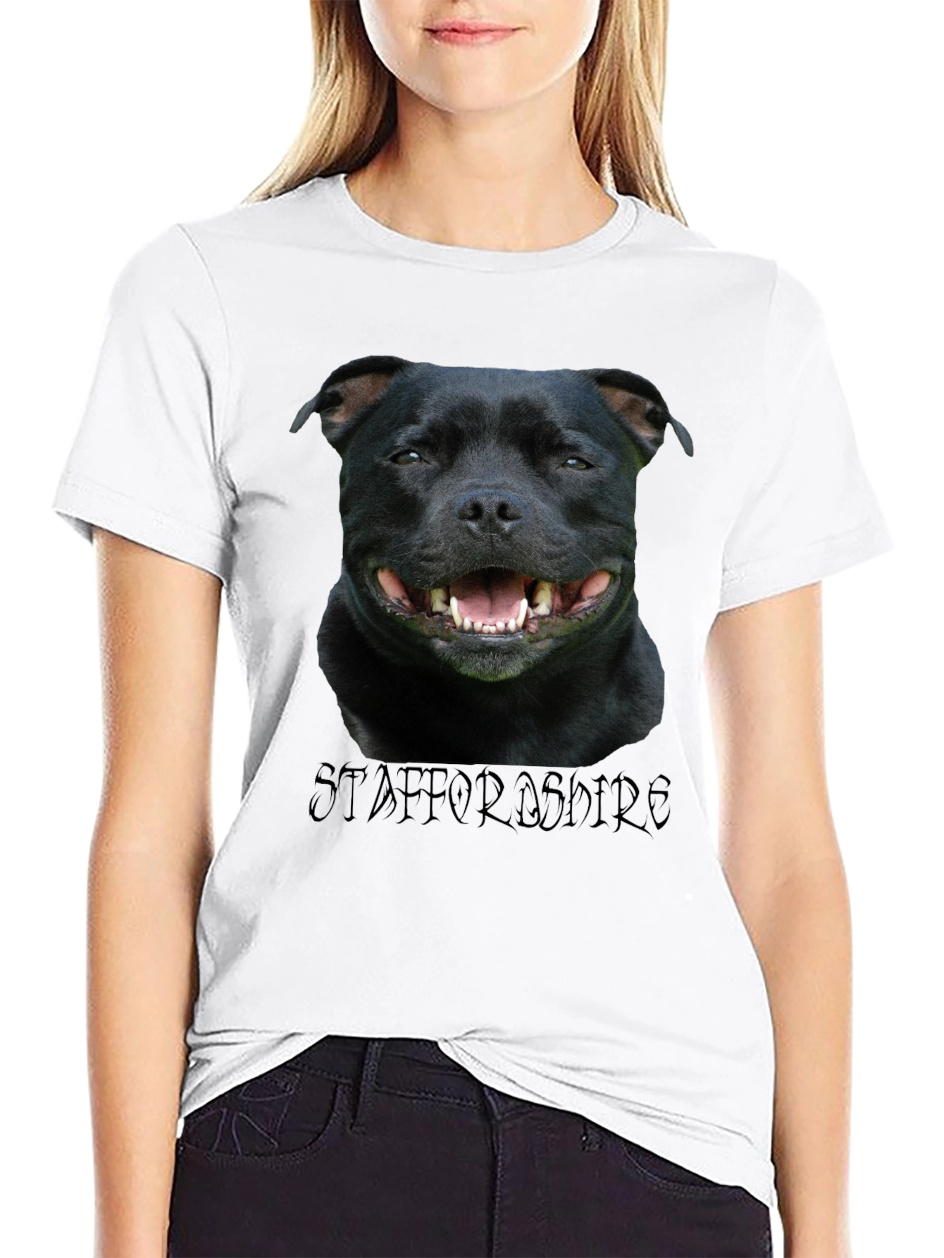 Staffordshire Bull Terrier Graphic T-Shirt
