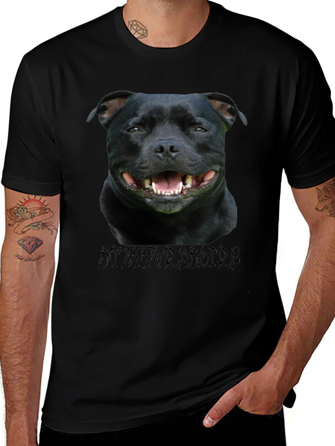 Staffordshire Bull Terrier Graphic T-Shirt