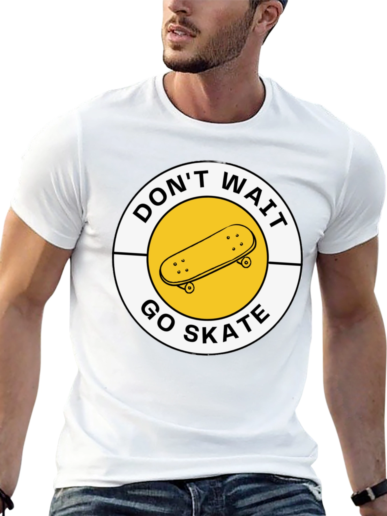 Dont Wait Go Skate T-Shirt