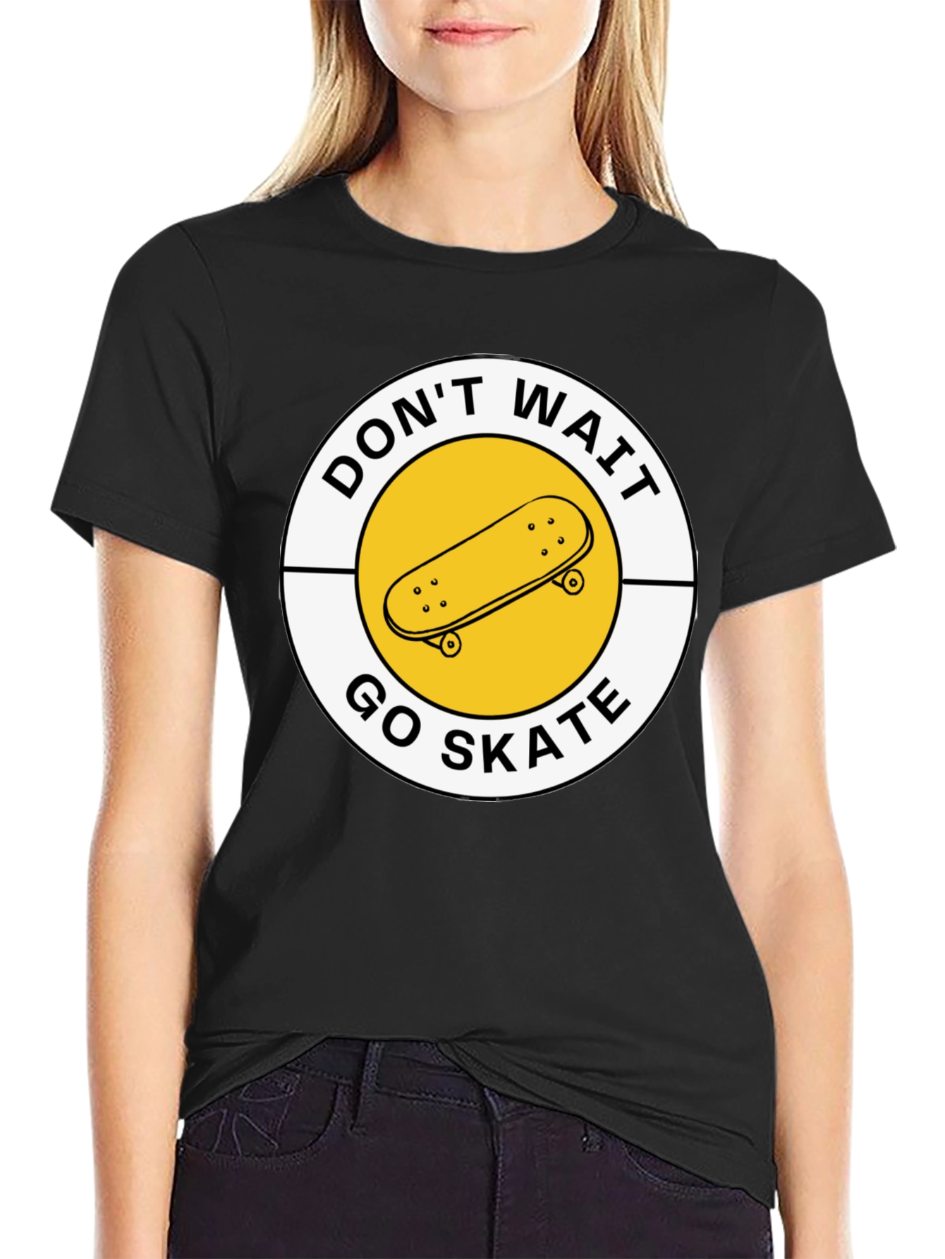 Dont Wait Go Skate T-Shirt