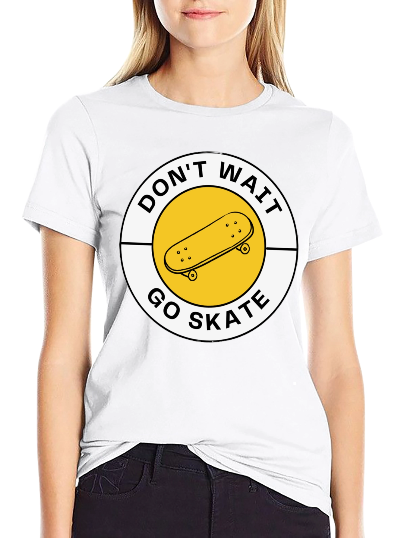 Dont Wait Go Skate T-Shirt