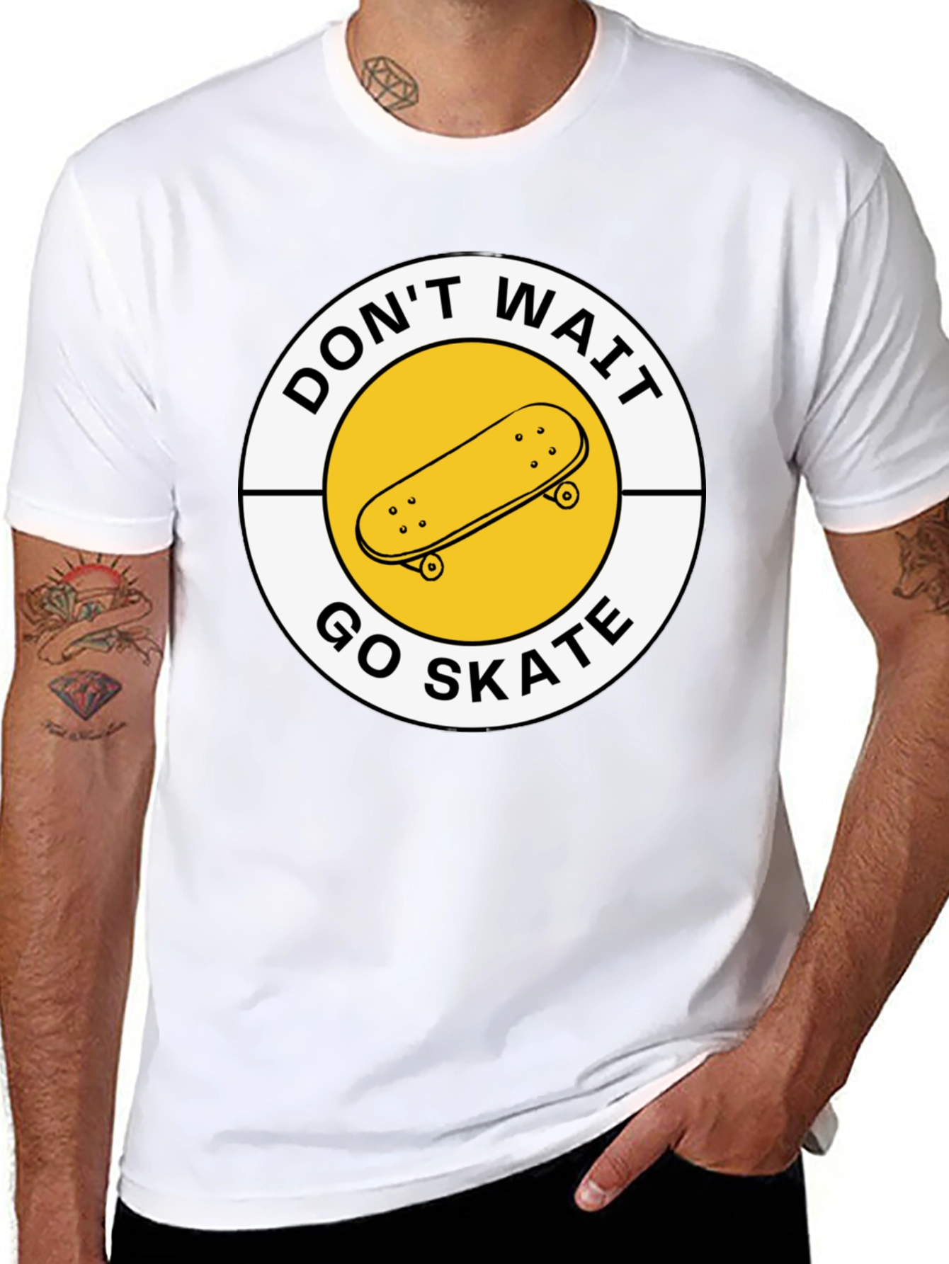 Dont Wait Go Skate T-Shirt