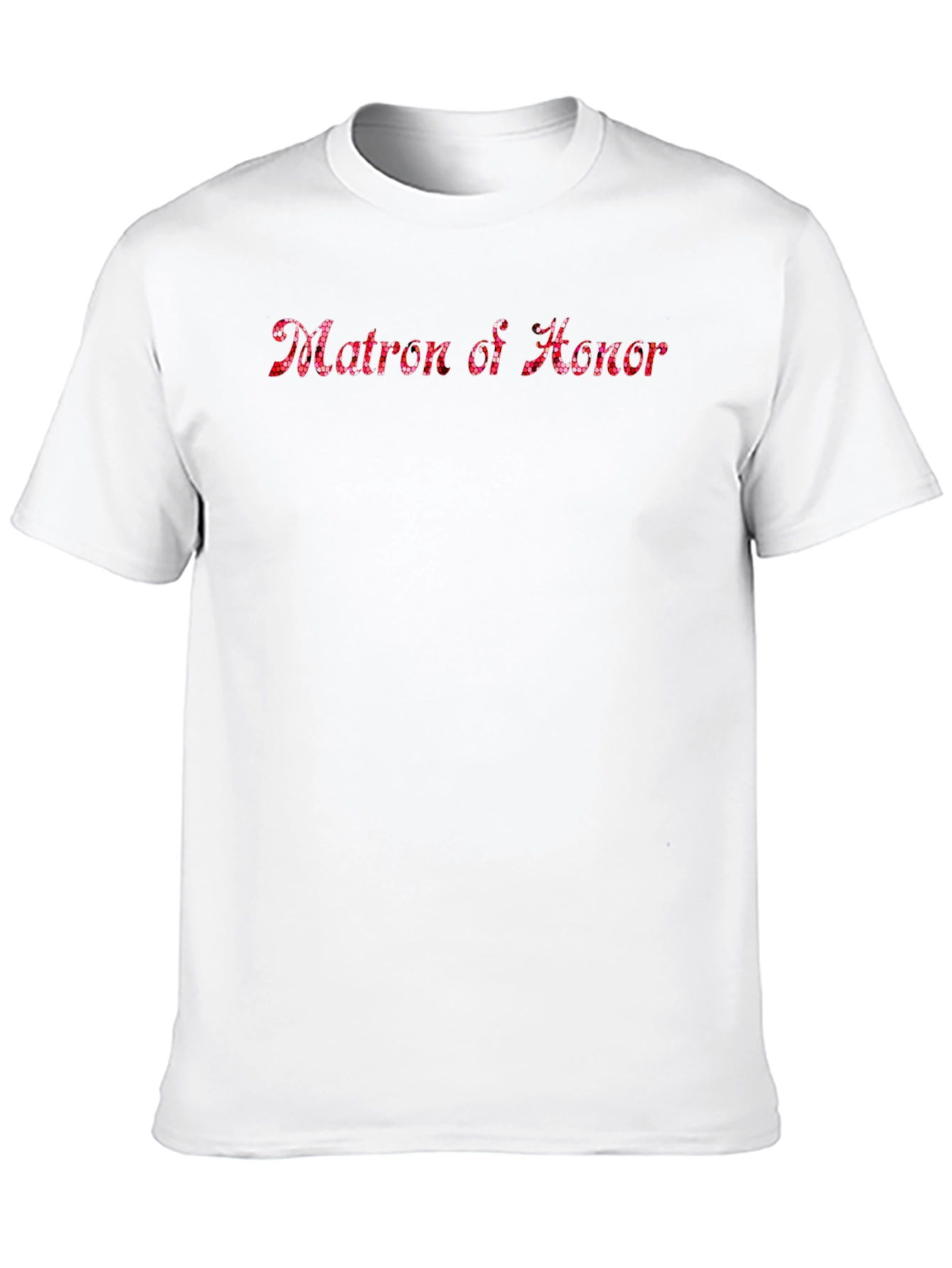 Matron of Honor Sparkle T-Shirt