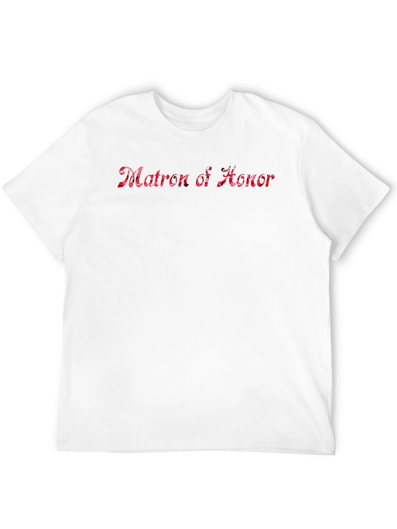 Matron of Honor Sparkle T-Shirt