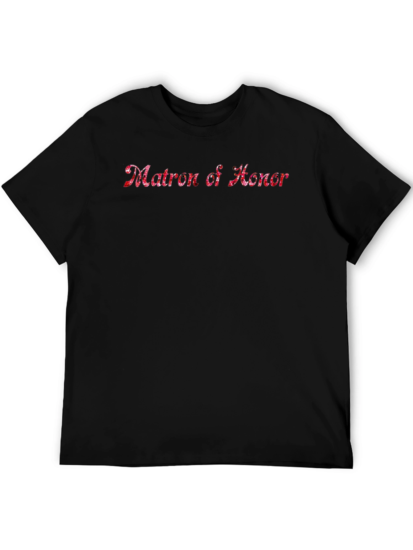 Matron of Honor Sparkle T-Shirt