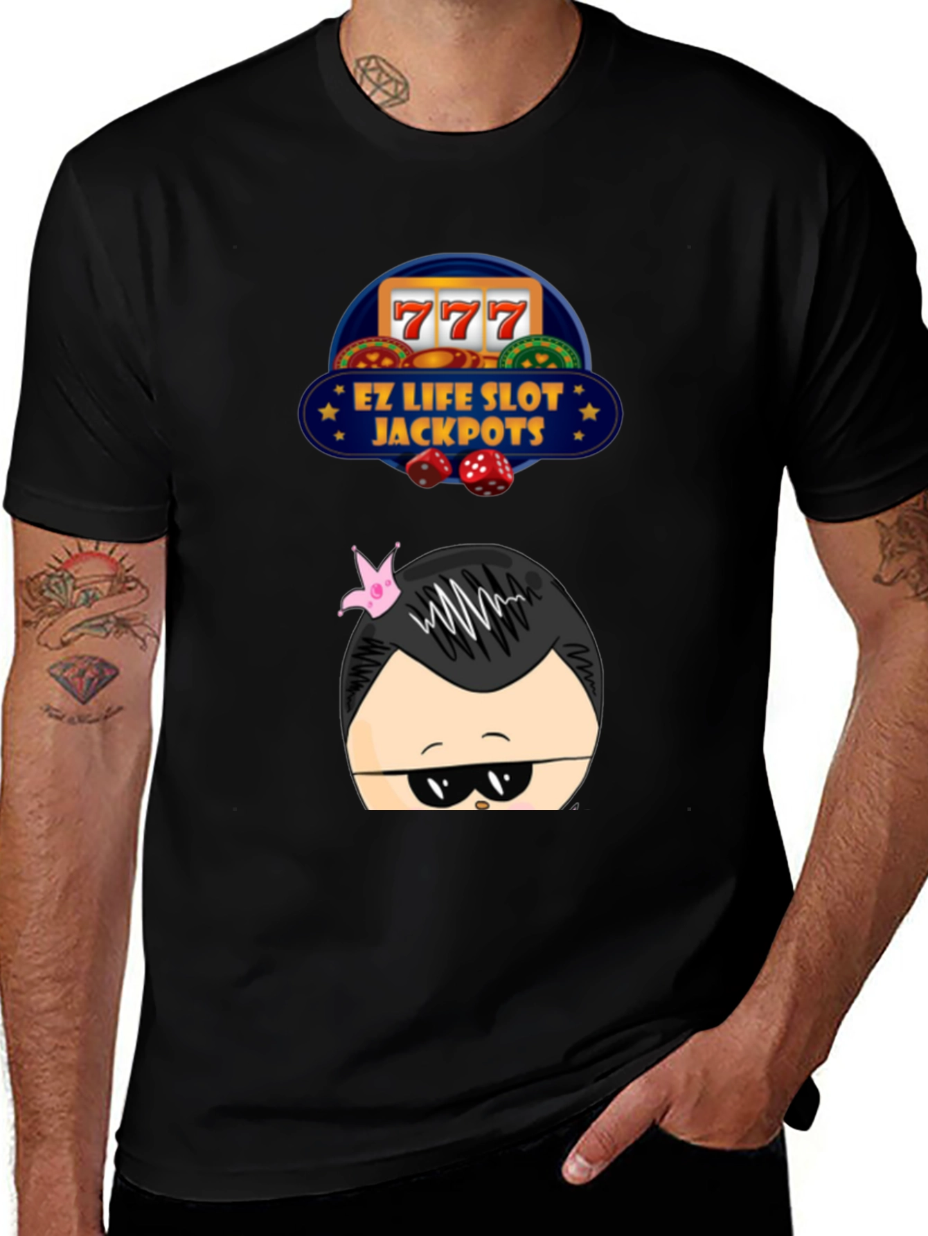 Eric Cartman Tee: EZ Life Slot Jackpots T-Shirt