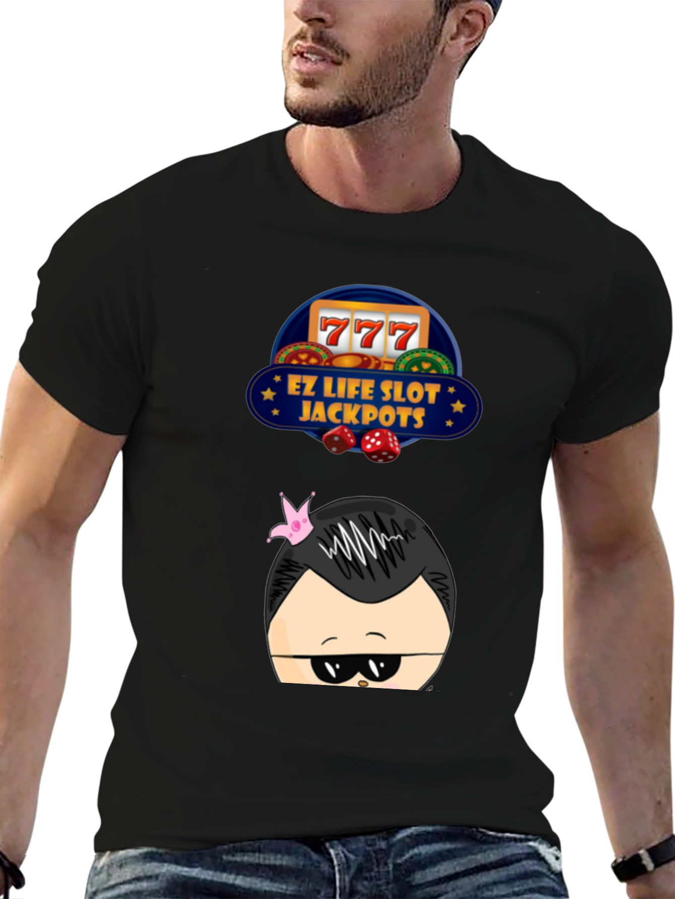 Eric Cartman Tee: EZ Life Slot Jackpots T-Shirt