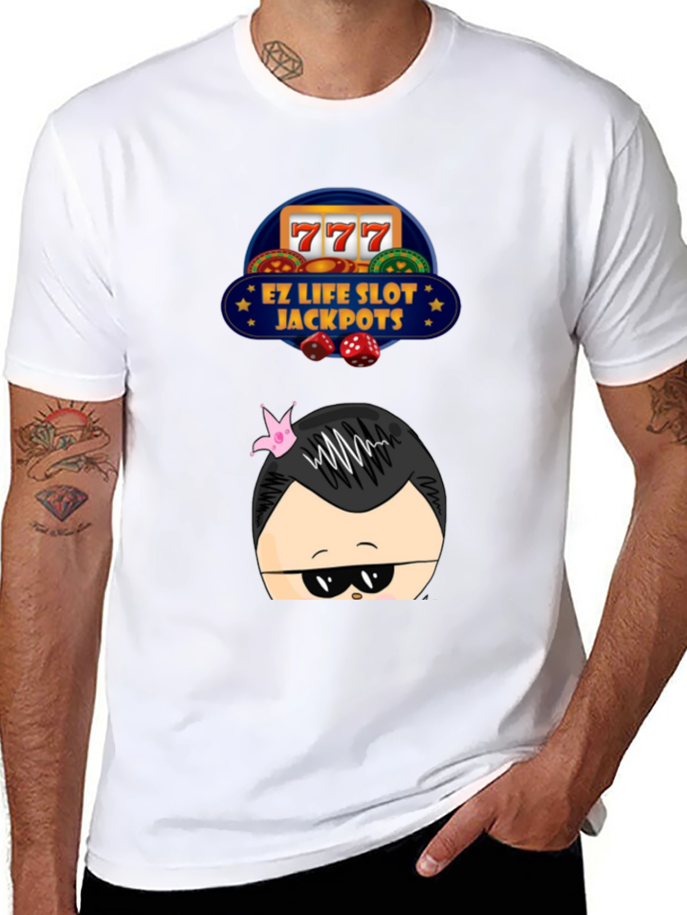 Eric Cartman Tee: EZ Life Slot Jackpots T-Shirt