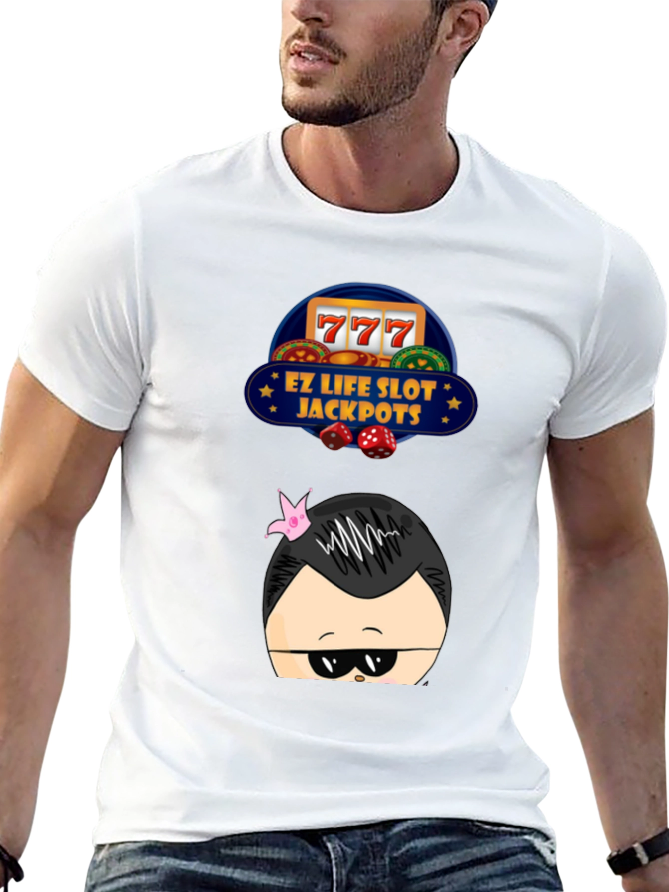 Eric Cartman Tee: EZ Life Slot Jackpots T-Shirt