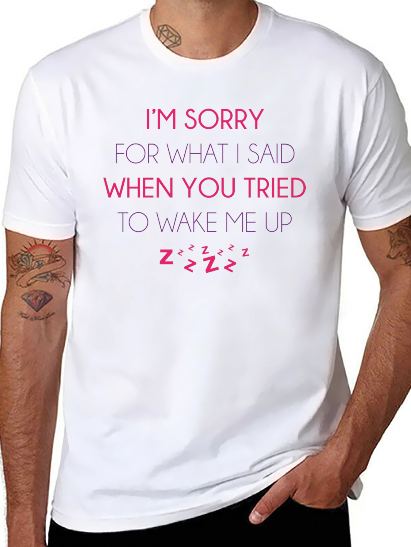 Funny Sorry Sleep T-Shirt