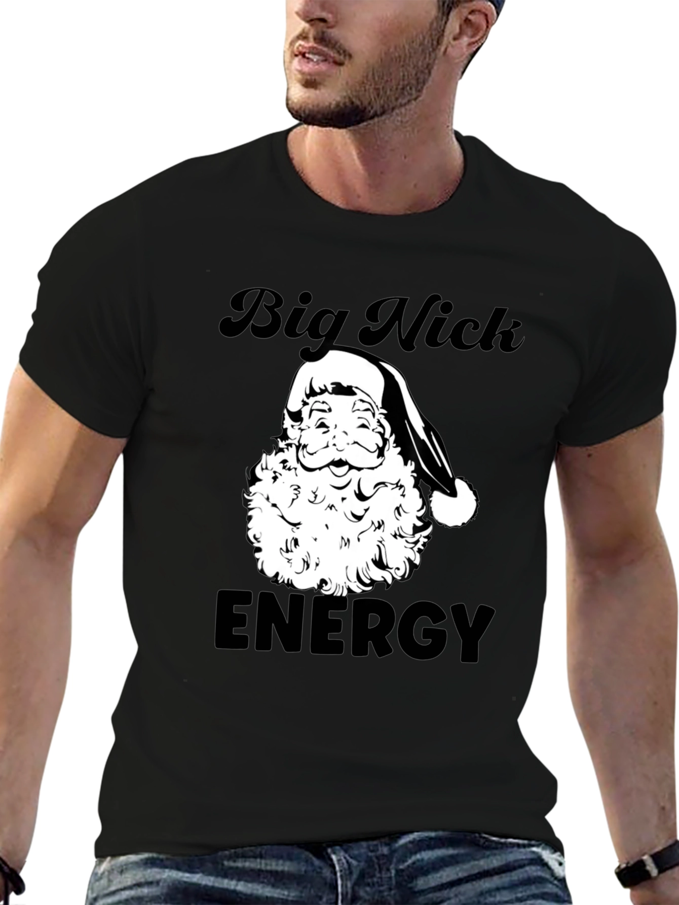 Big Nick Energy Santa Graphic Tee