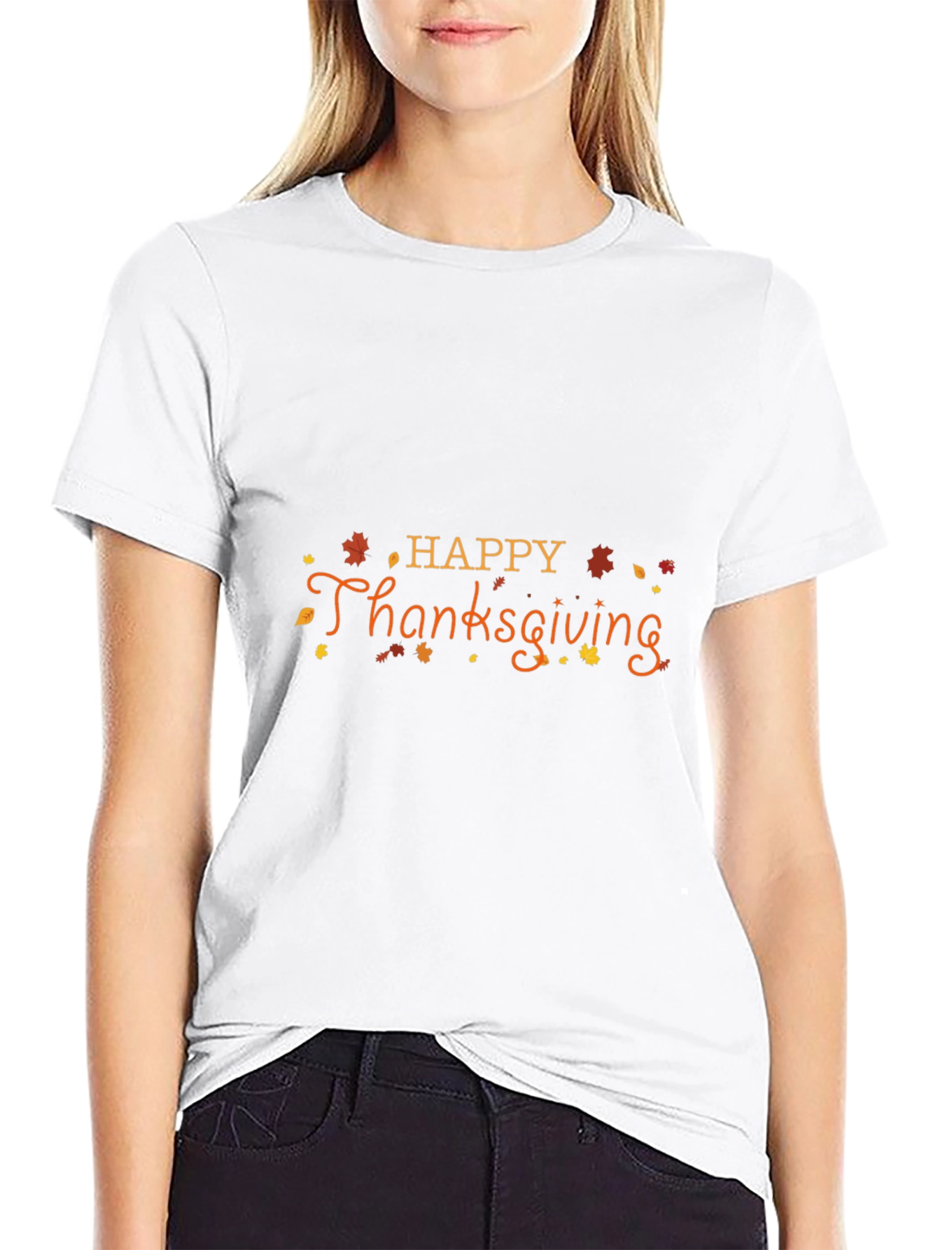 Happy Thanksgiving Graphic T-Shirt