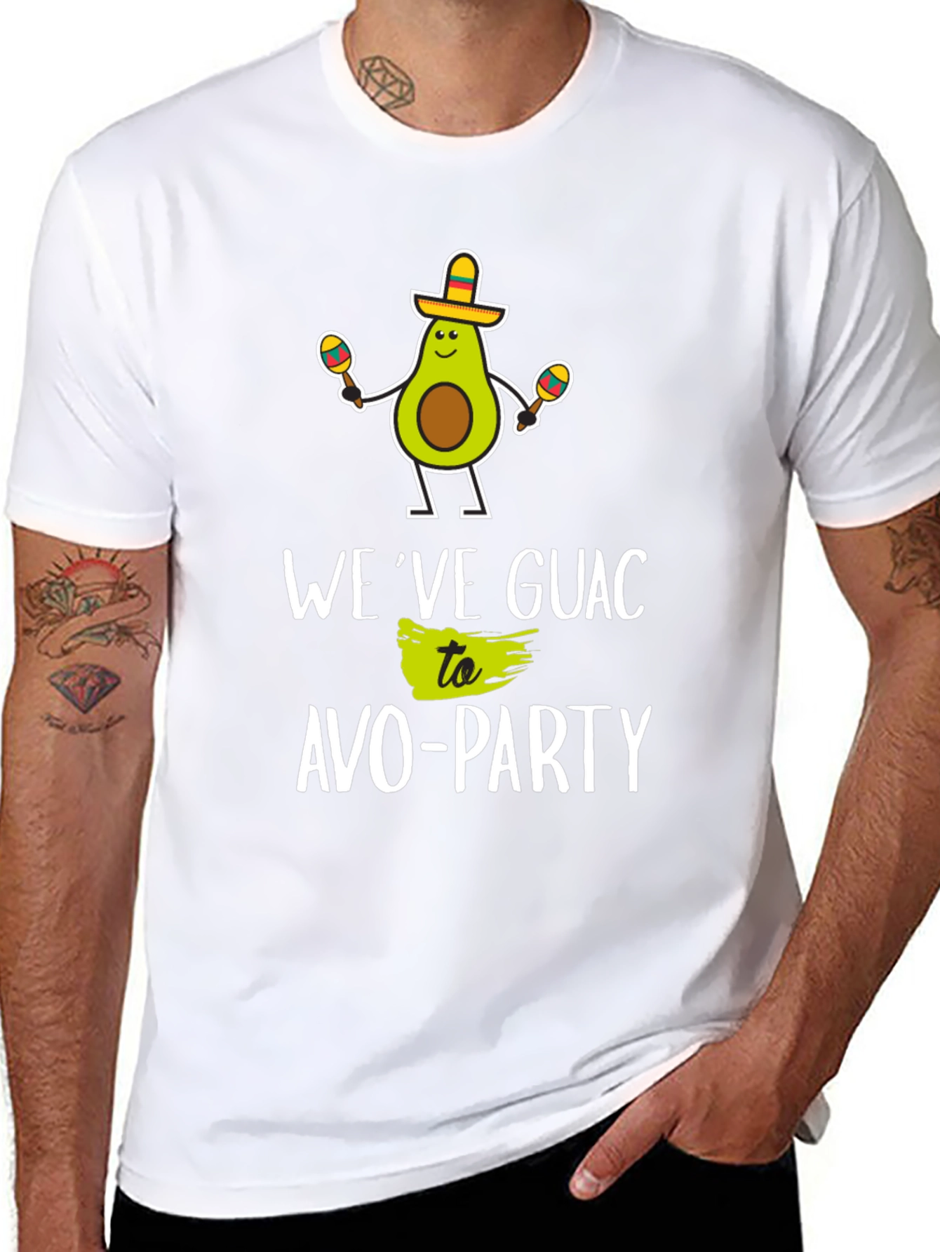 Funny Avocado Avo-Party T-Shirt