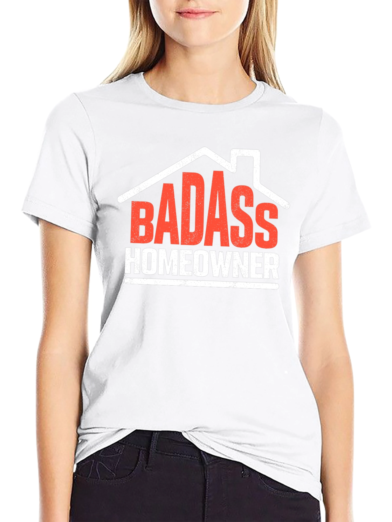 Badass Homeowner Graphic Tee - Black