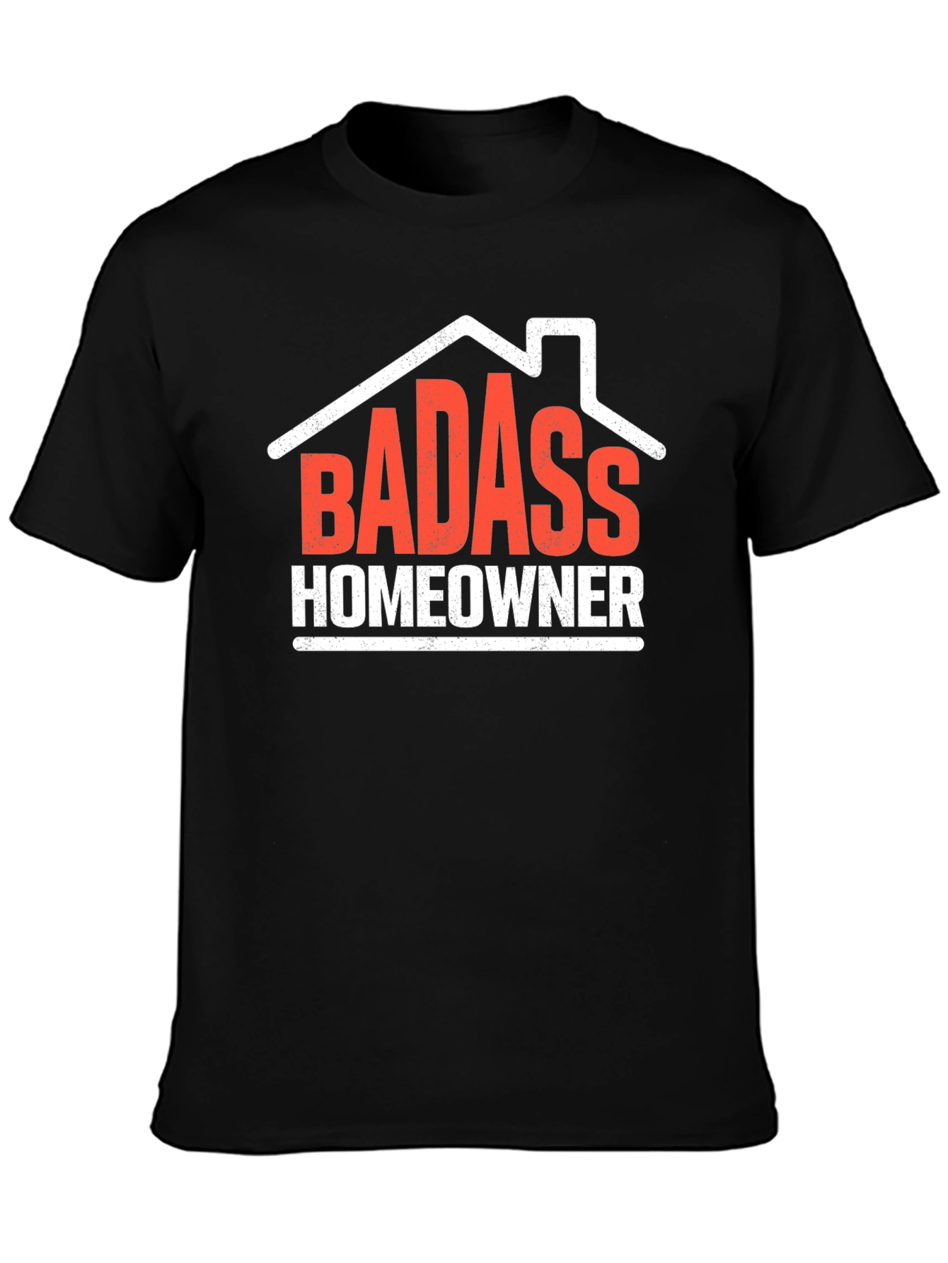 Badass Homeowner Graphic Tee - Black