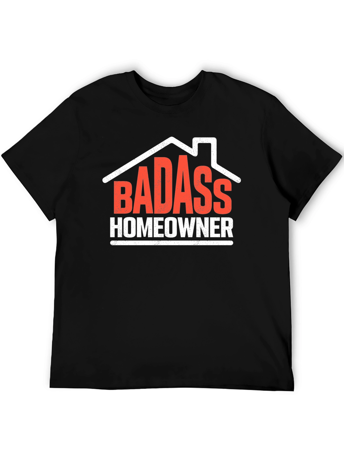 Badass Homeowner Graphic Tee - Black