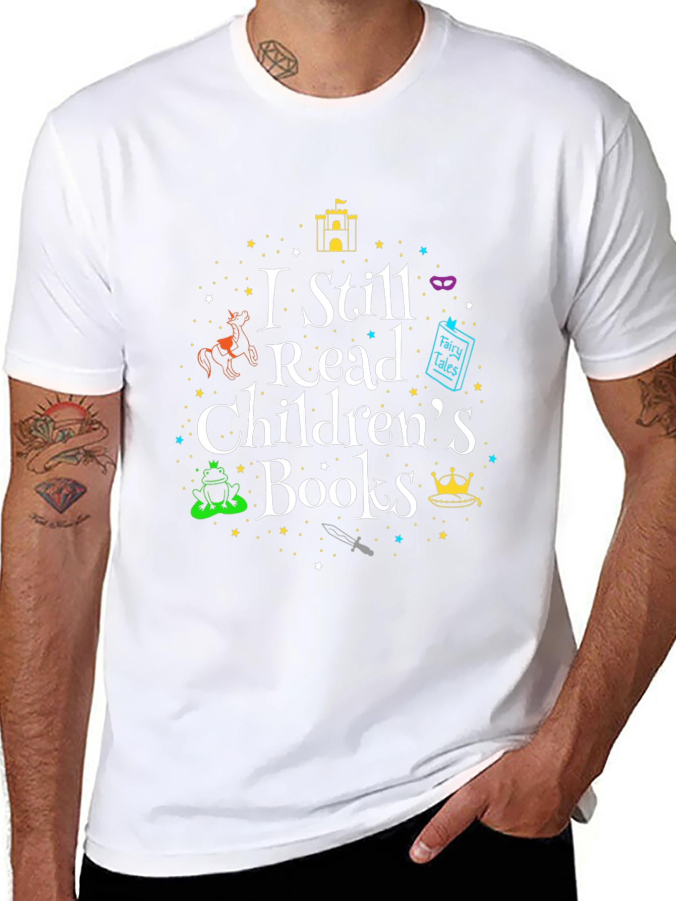 I Still Read Childrens Books Graphic Tee