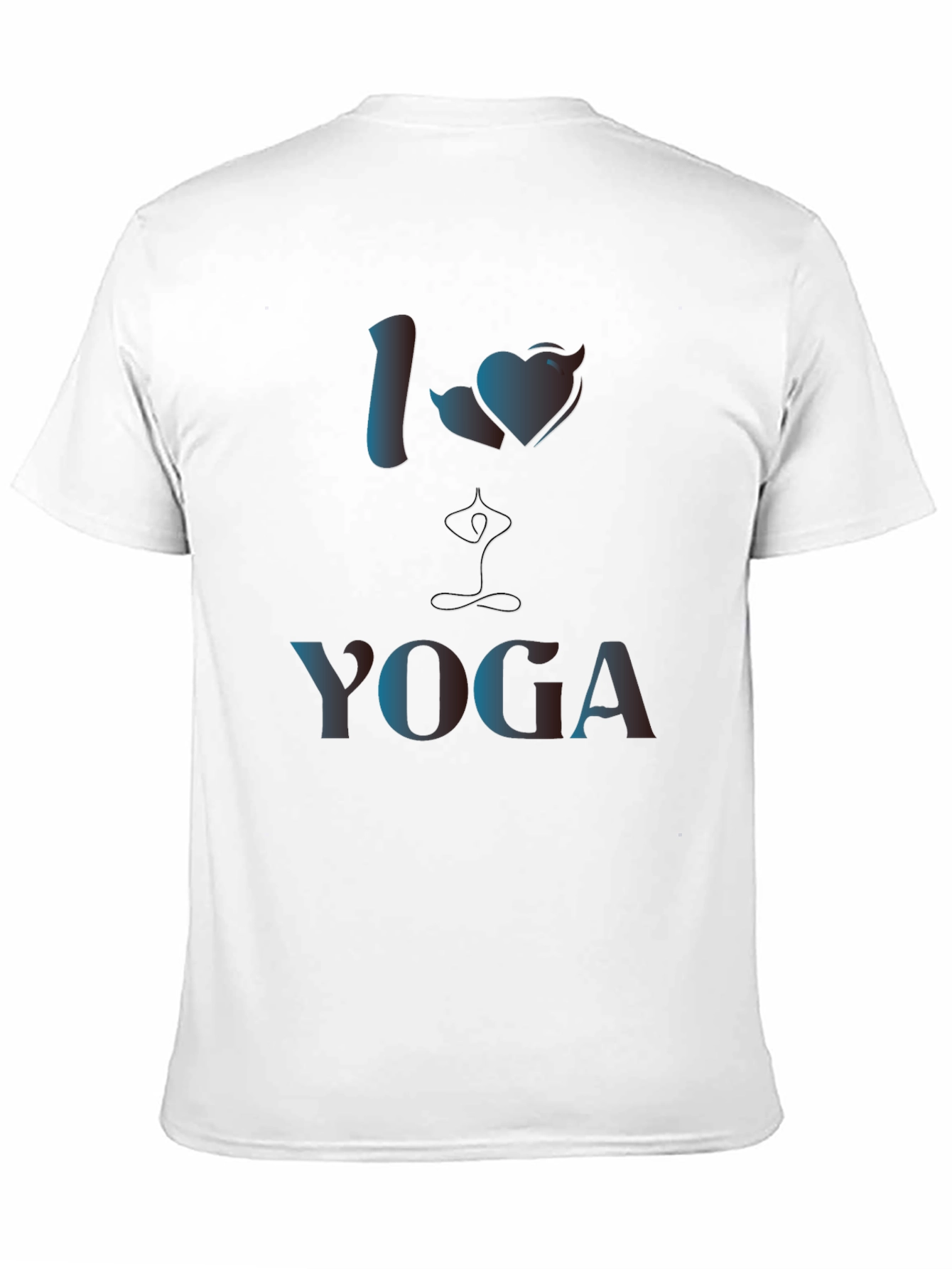 I Love Yoga Graphic T-Shirt