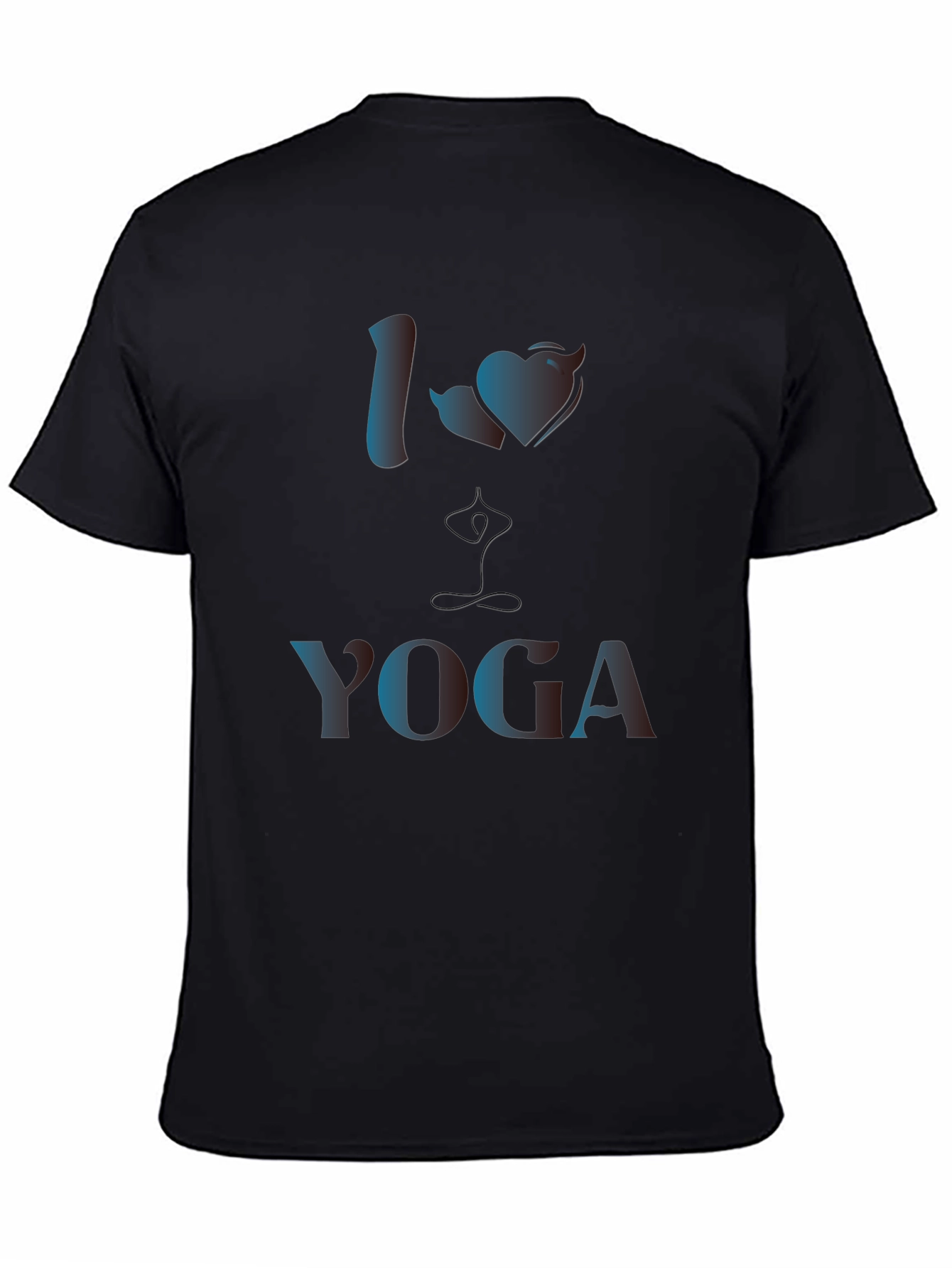 I Love Yoga Graphic T-Shirt
