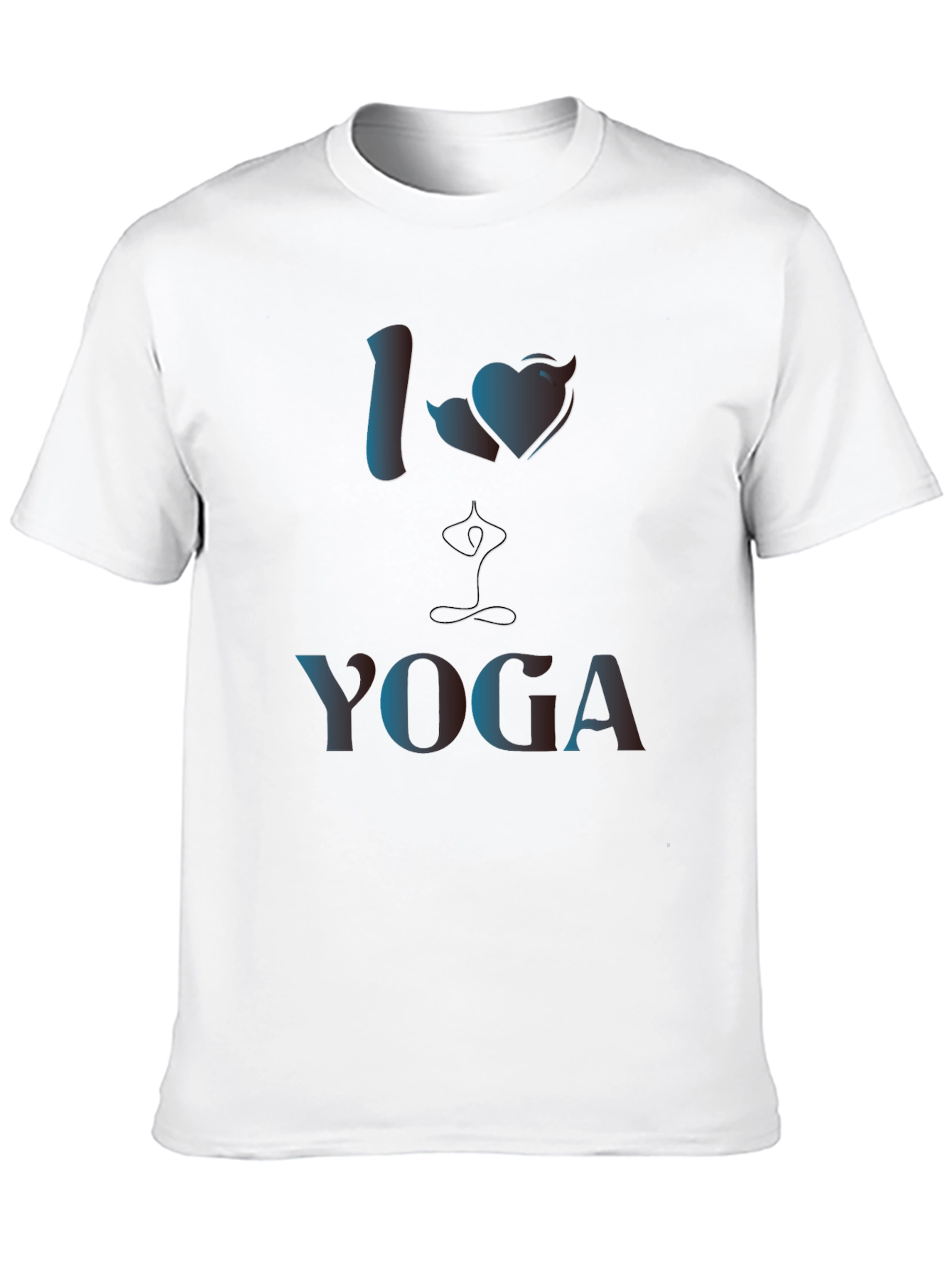 I Love Yoga Graphic T-Shirt
