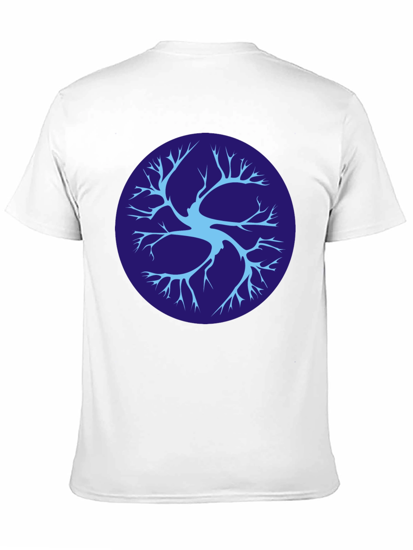 Abstract Tree Graphic Tee - Stylish Comfort