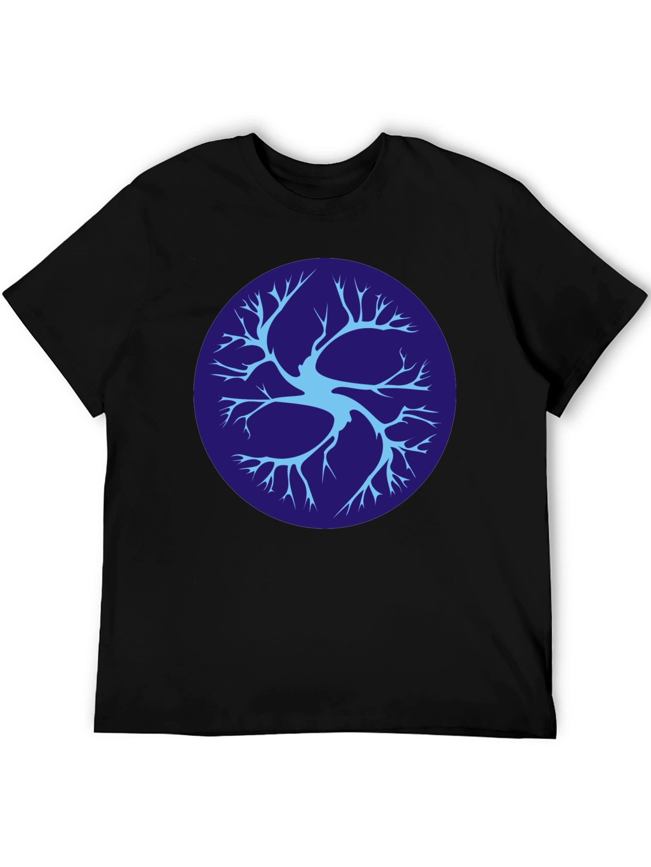 Abstract Tree Graphic Tee - Stylish Comfort