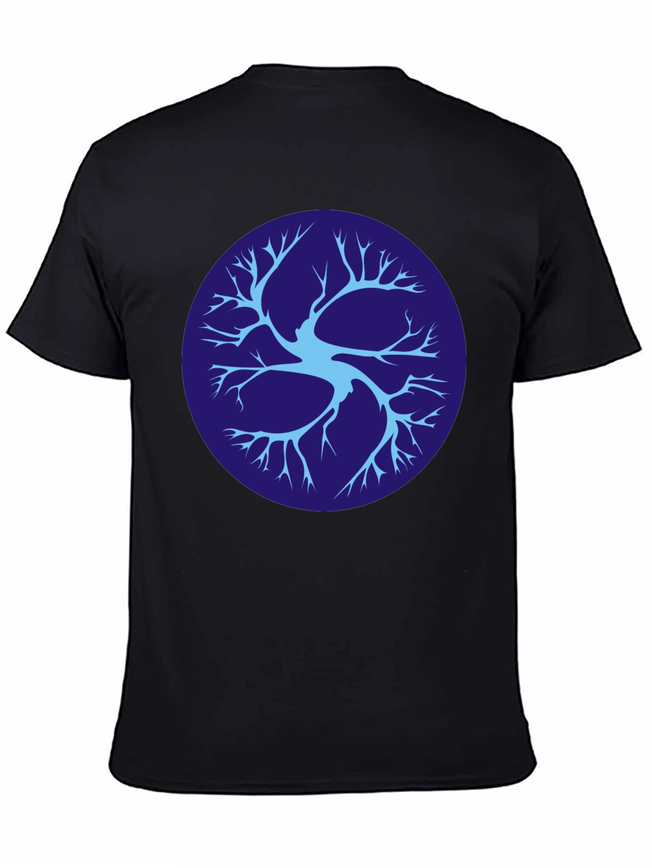 Abstract Tree Graphic Tee - Stylish Comfort