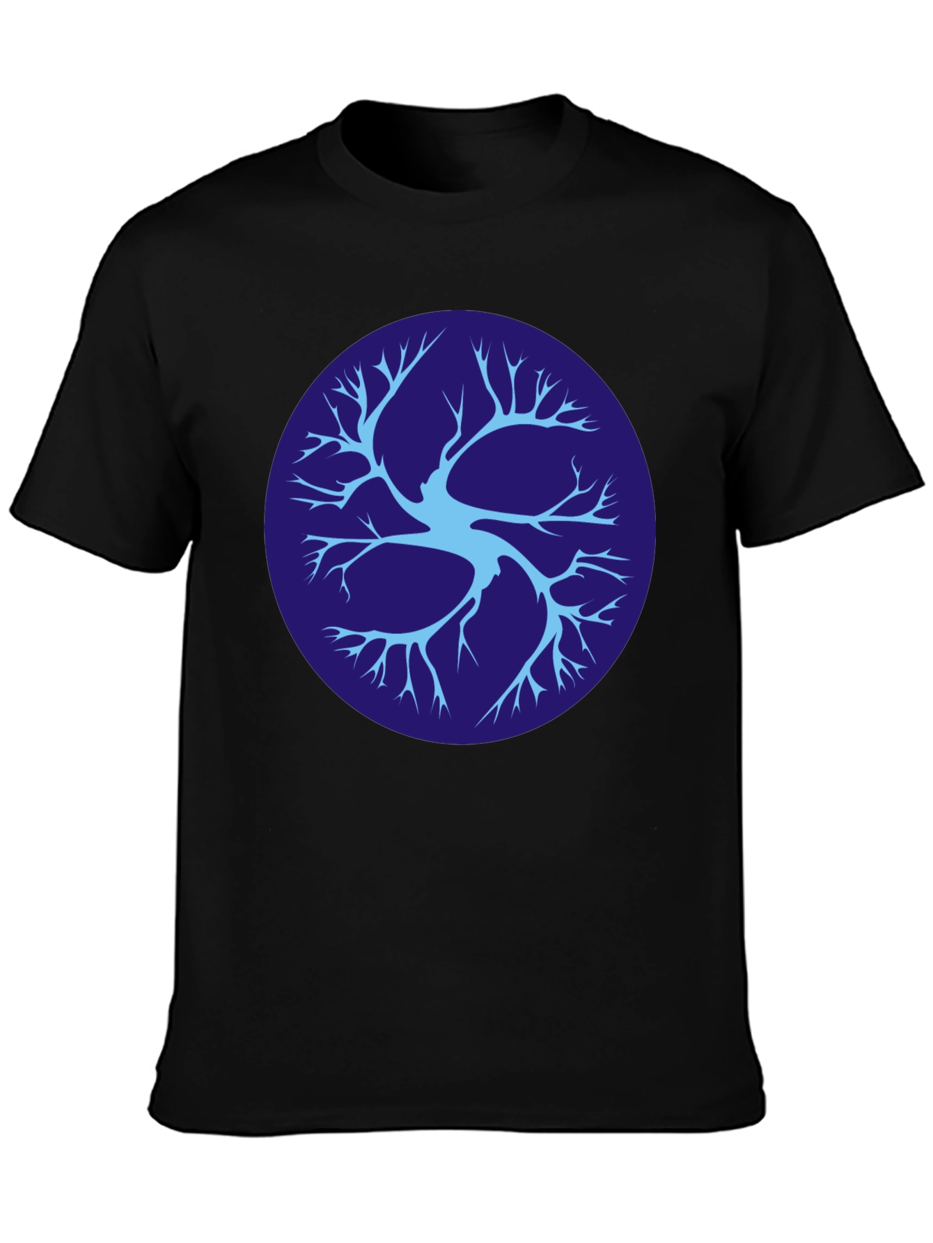 Abstract Tree Graphic Tee - Stylish Comfort
