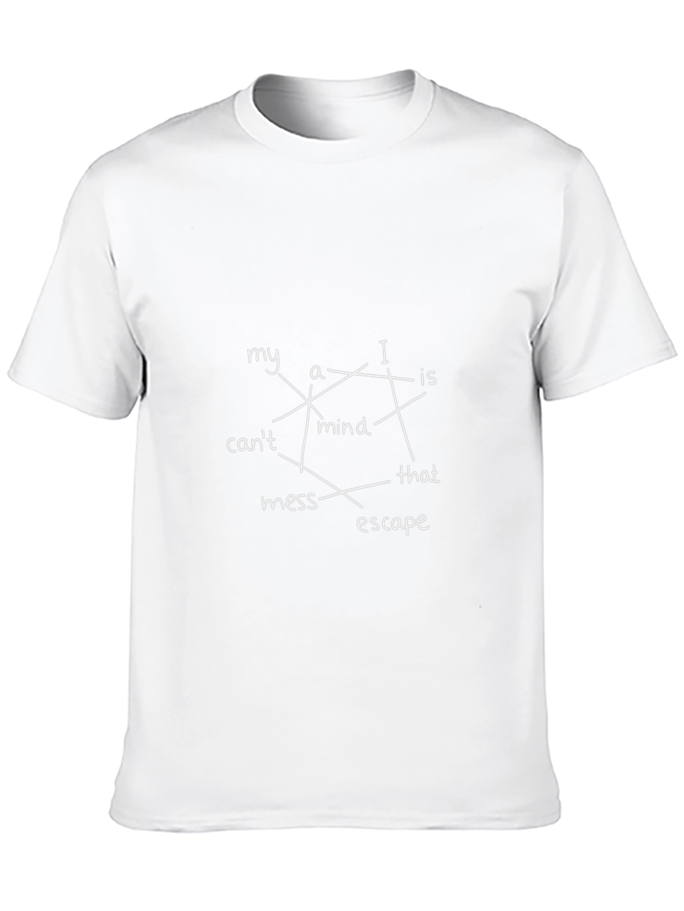 My Mind Is A Mess Funny Graphic Tee