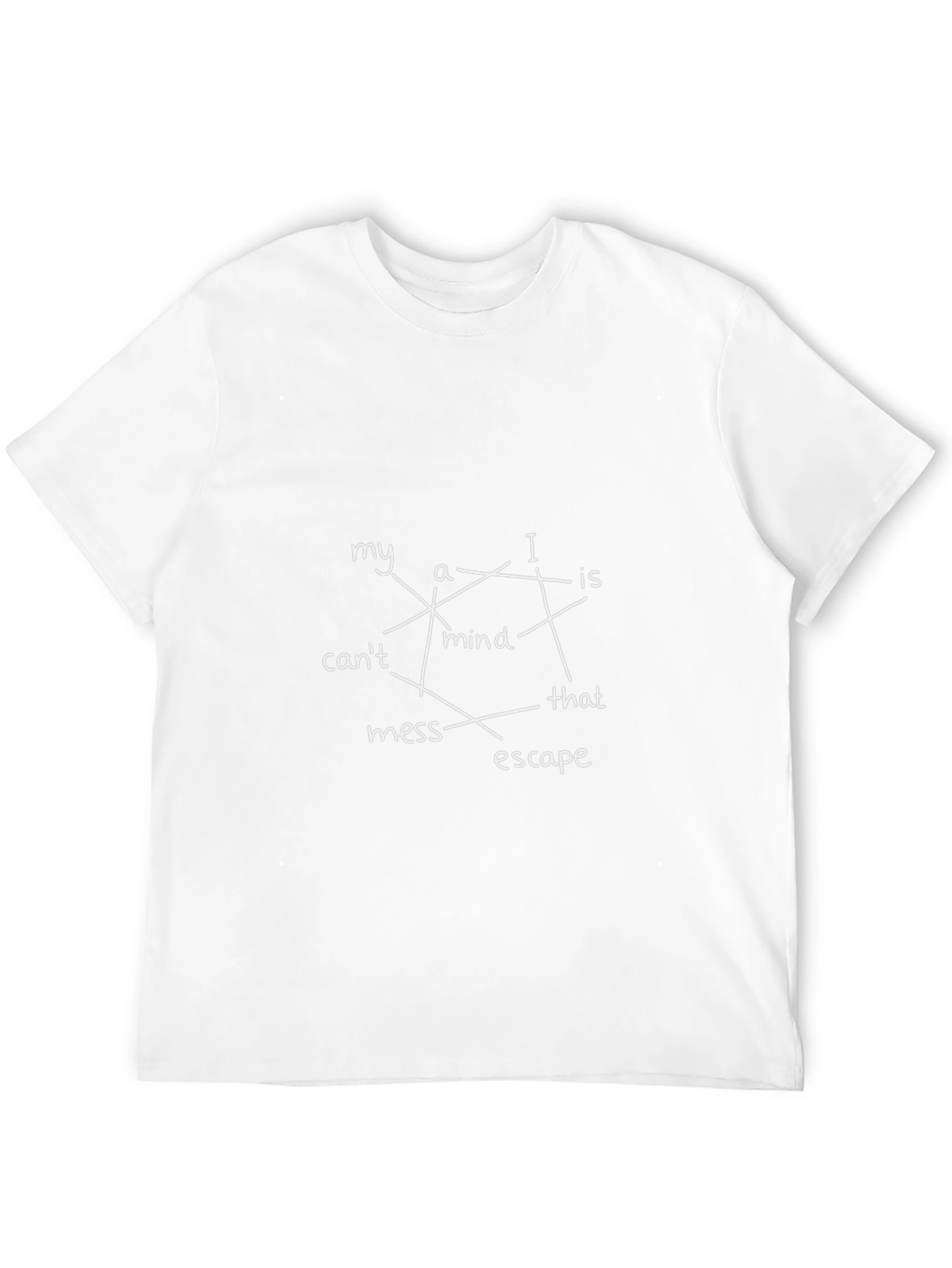 My Mind Is A Mess Funny Graphic Tee