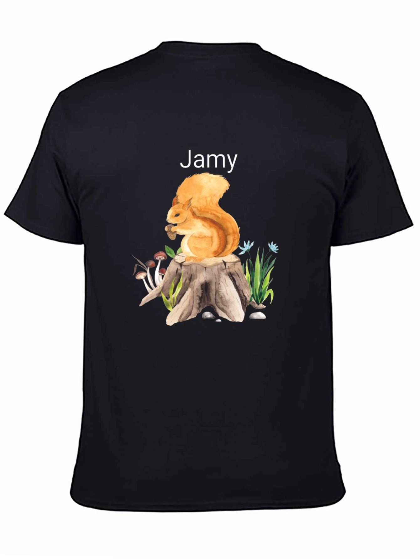 Squirrel Stump Jamy Graphic Tee