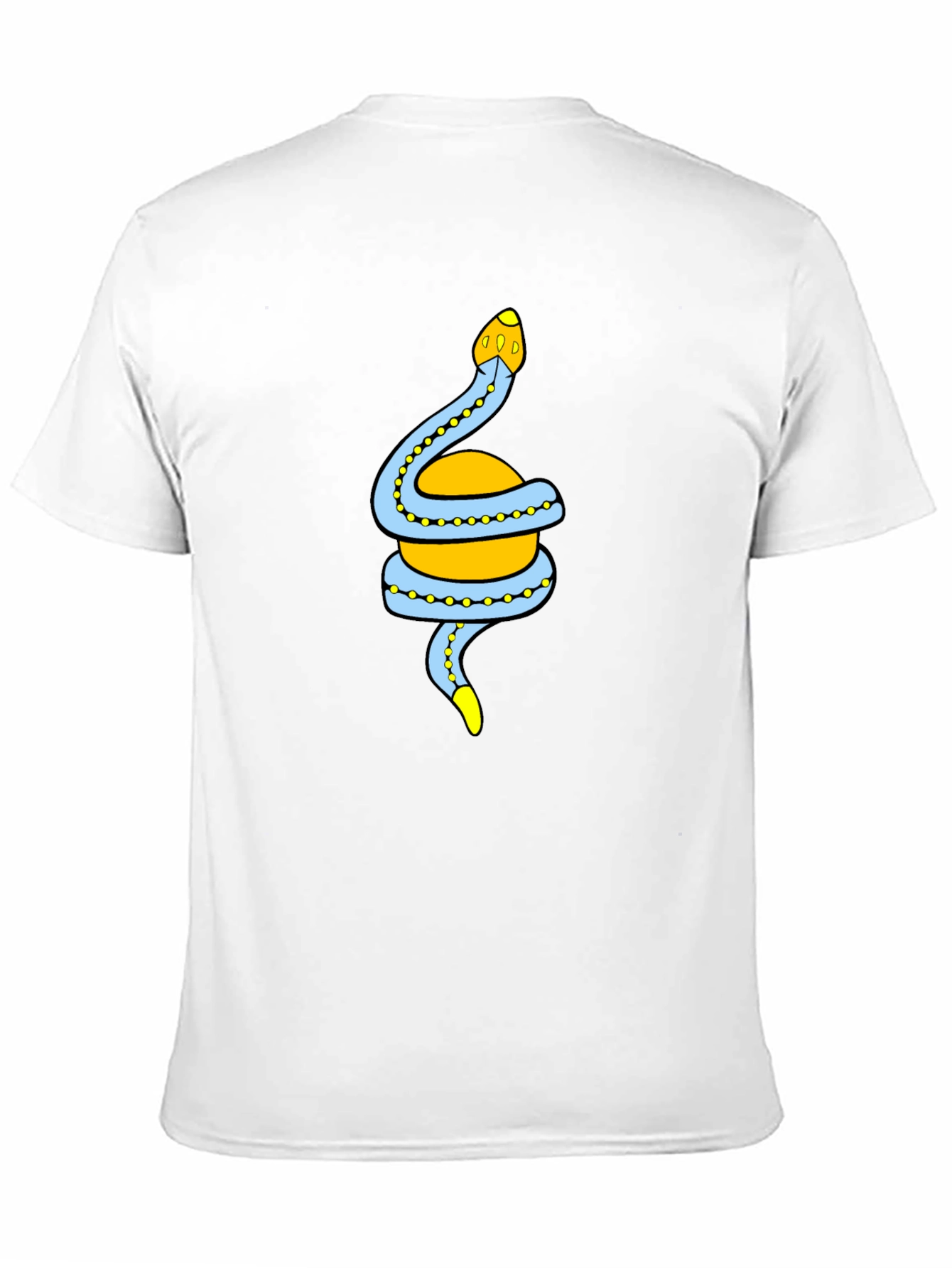 Snake Wrapped Around Orb Graphic Tee