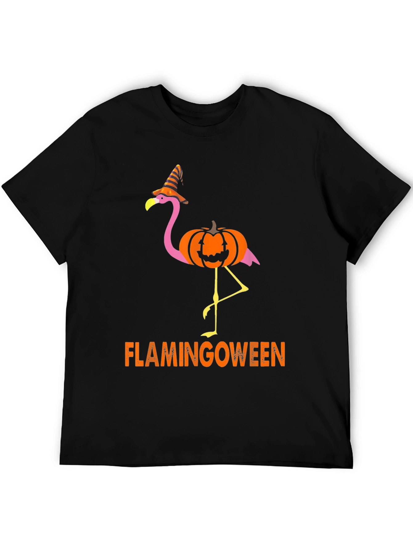 Flamingoween Halloween T-Shirt