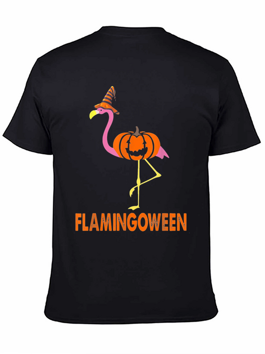 Flamingoween Halloween T-Shirt