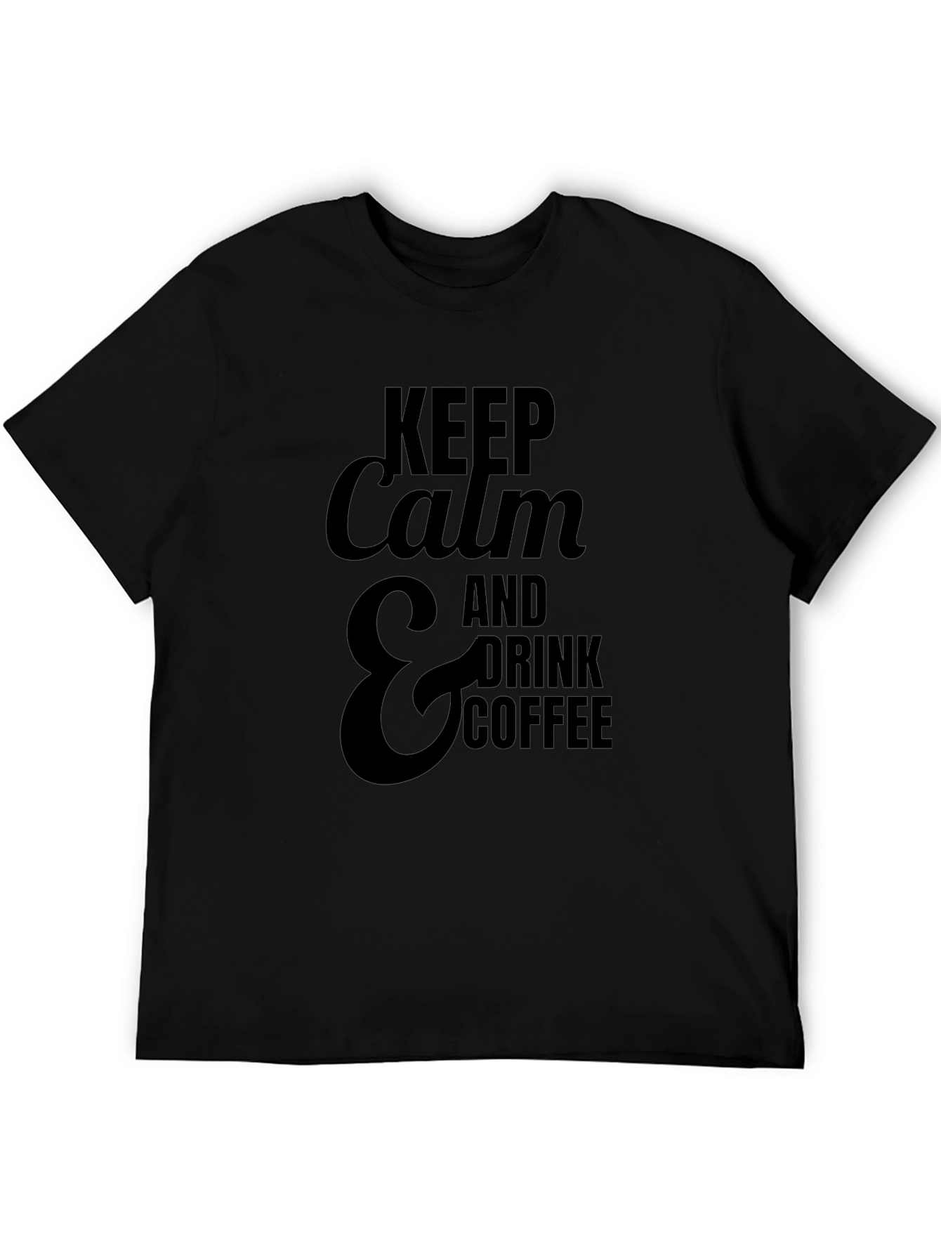 Keep Calm & Drink Coffee Graphic Tee
