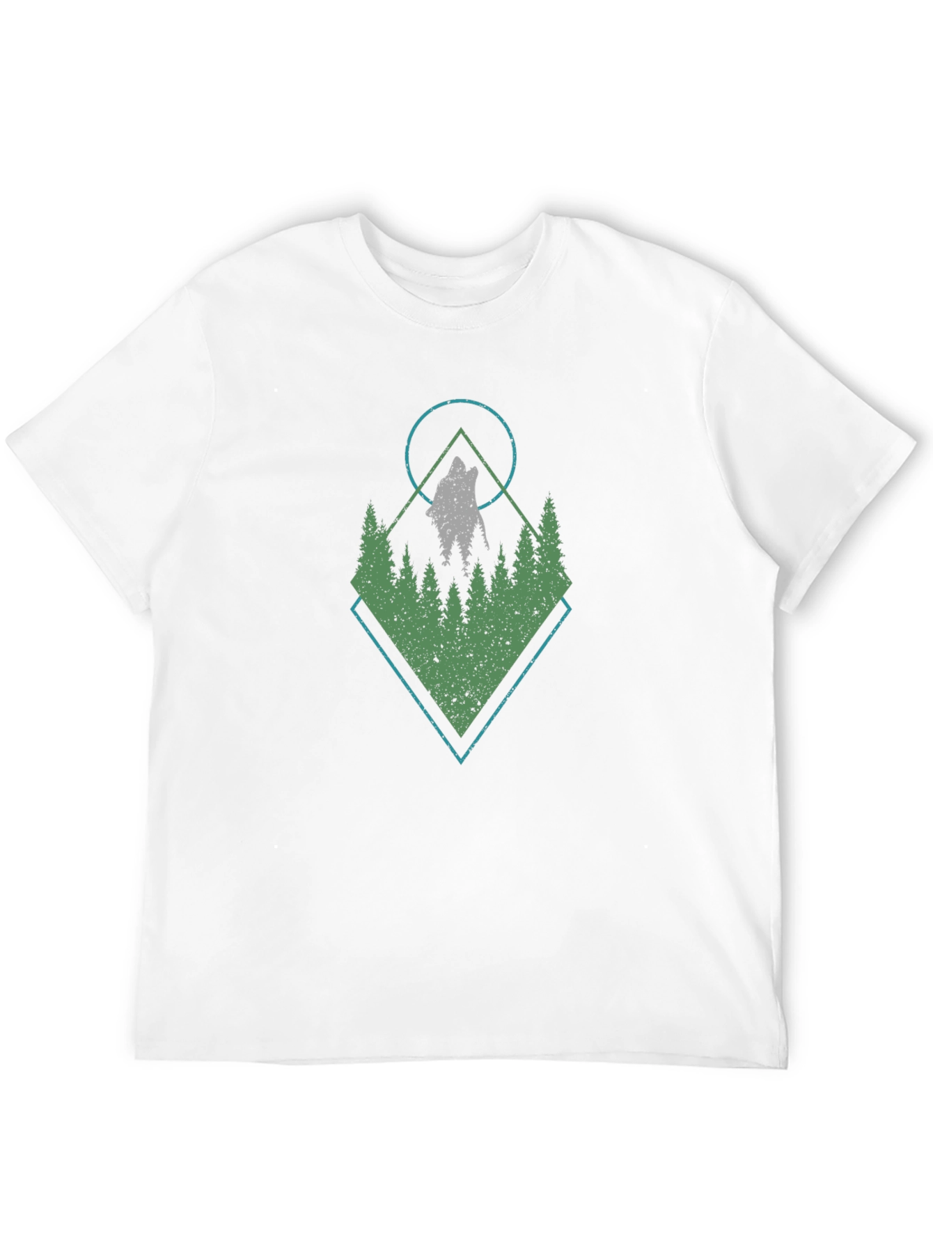 Wolf & Woods Graphic Tee - Black T-Shirt