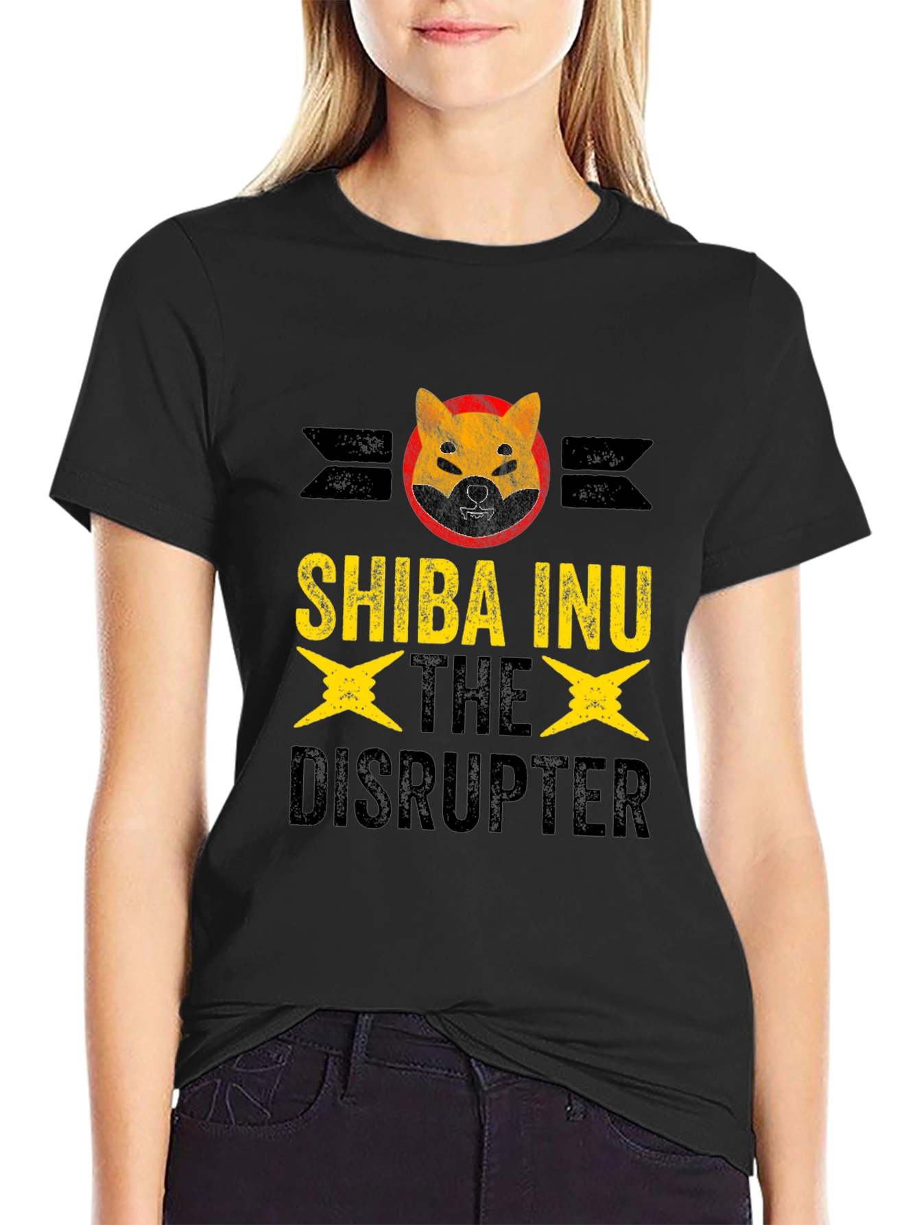 Shiba Inu Disruptor Graphic Tee