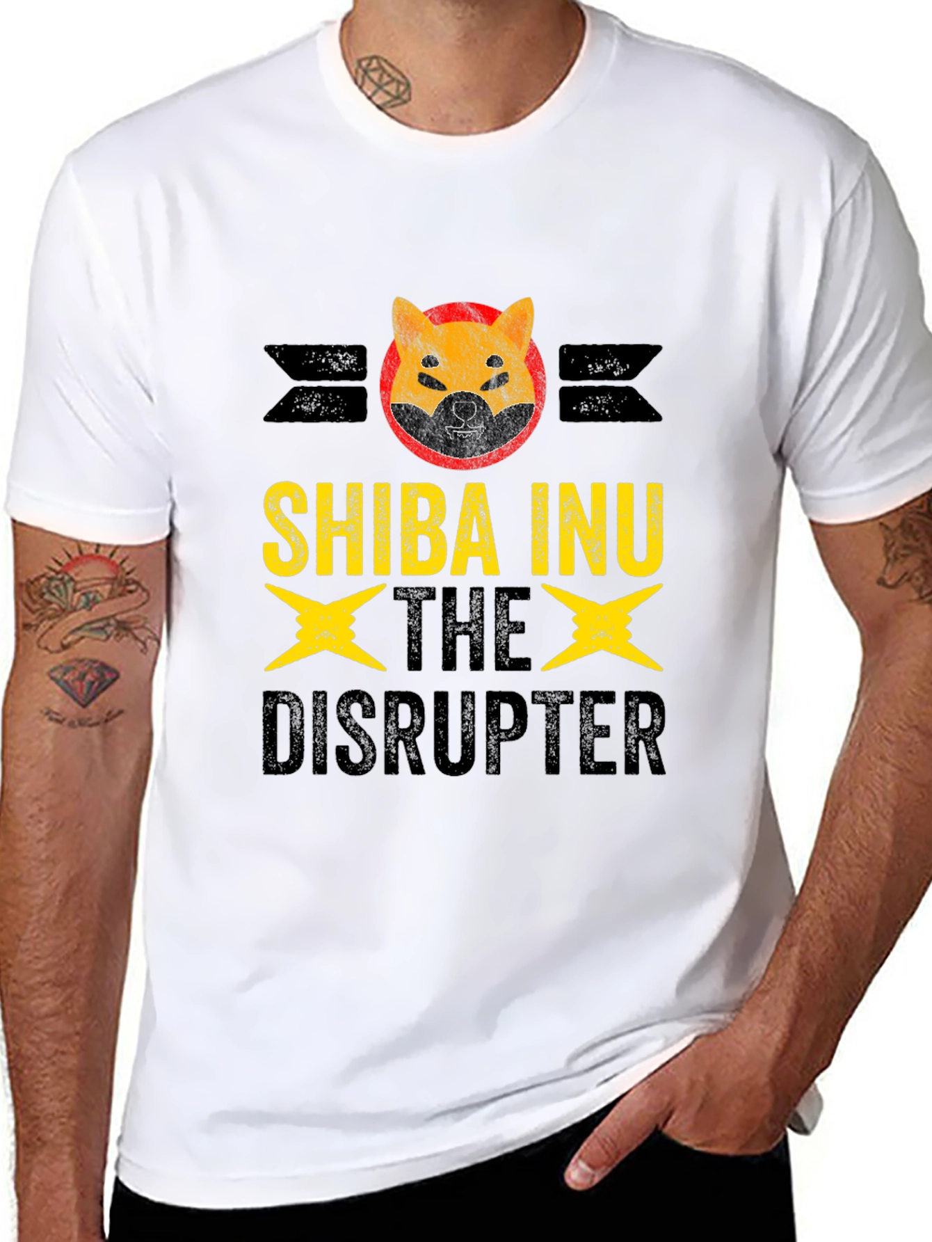 Shiba Inu Disruptor Graphic Tee