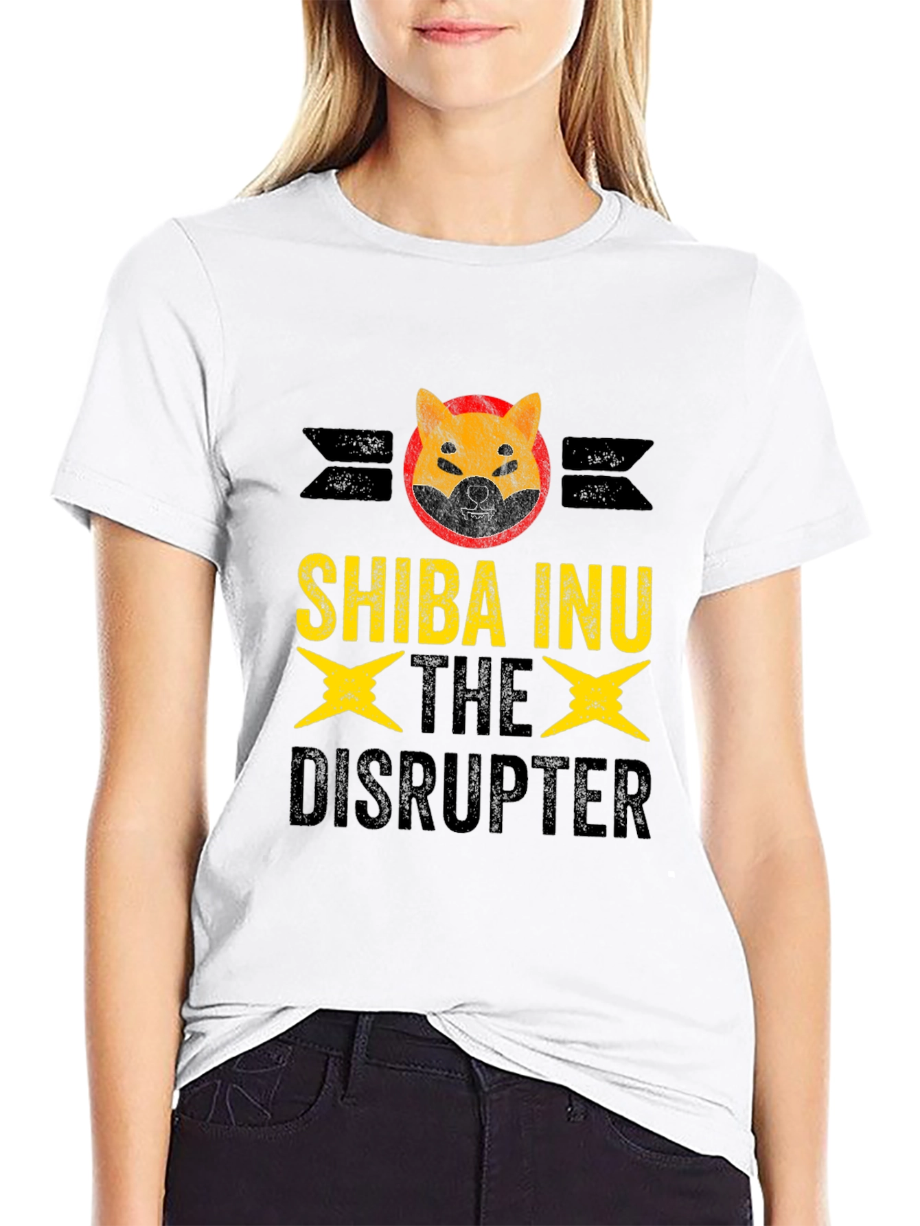 Shiba Inu Disruptor Graphic Tee