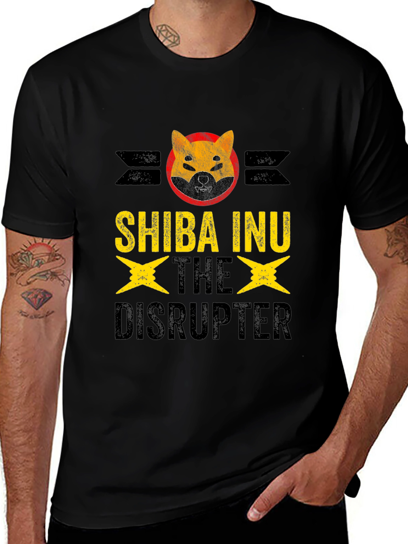 Shiba Inu Disruptor Graphic Tee