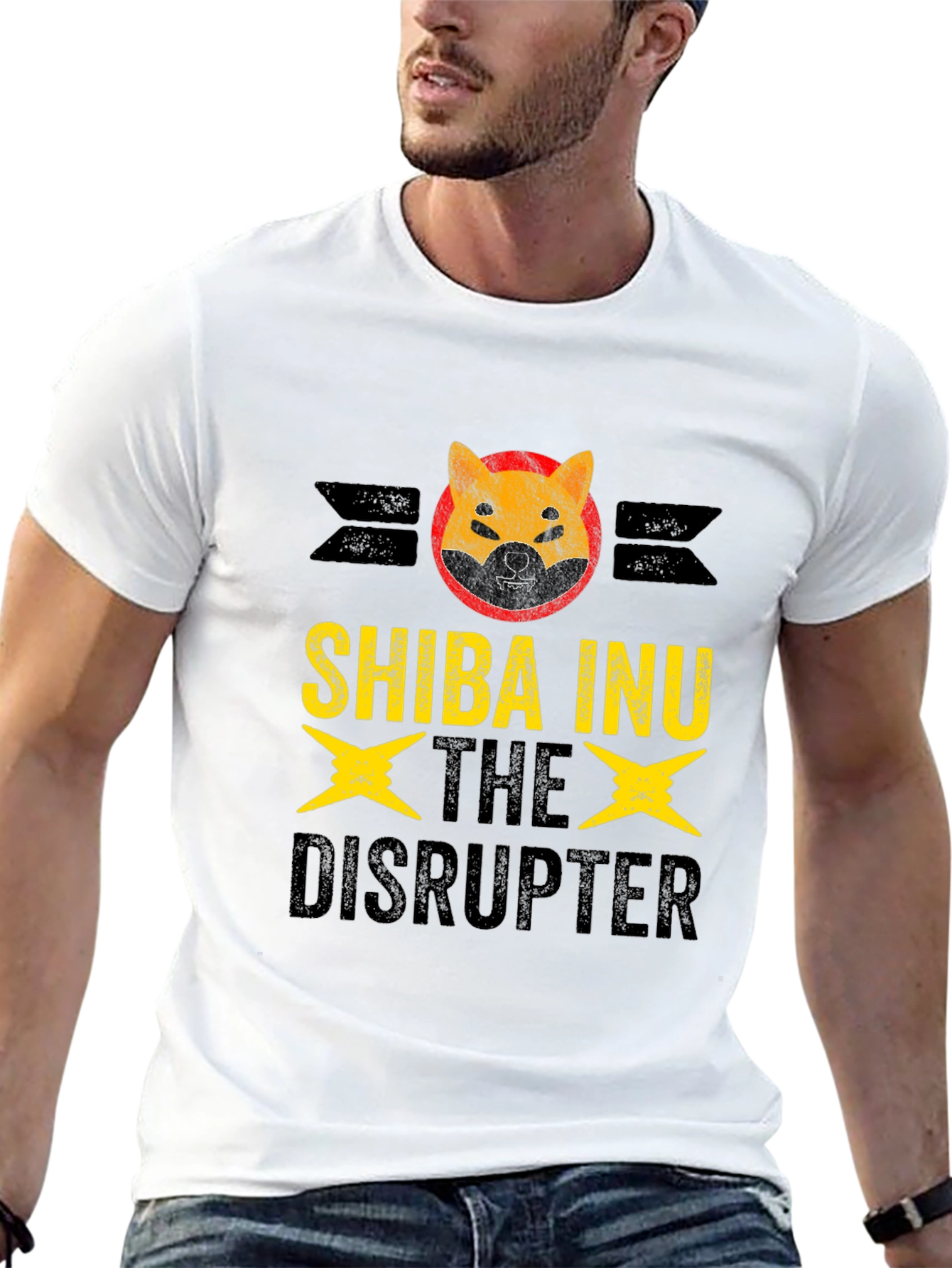 Shiba Inu Disruptor Graphic Tee
